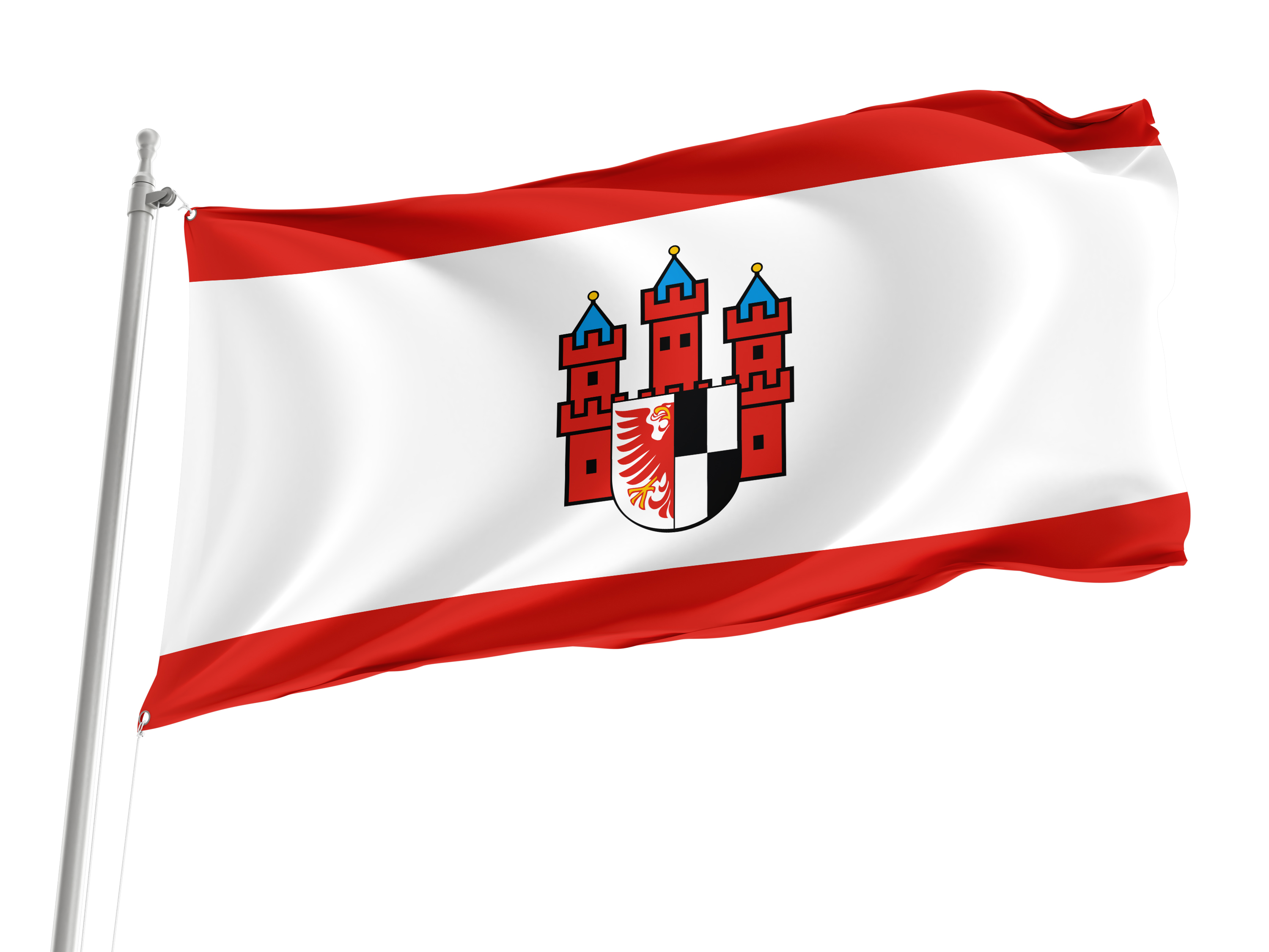 Olecko Flag for Indoor & Outdoor Use