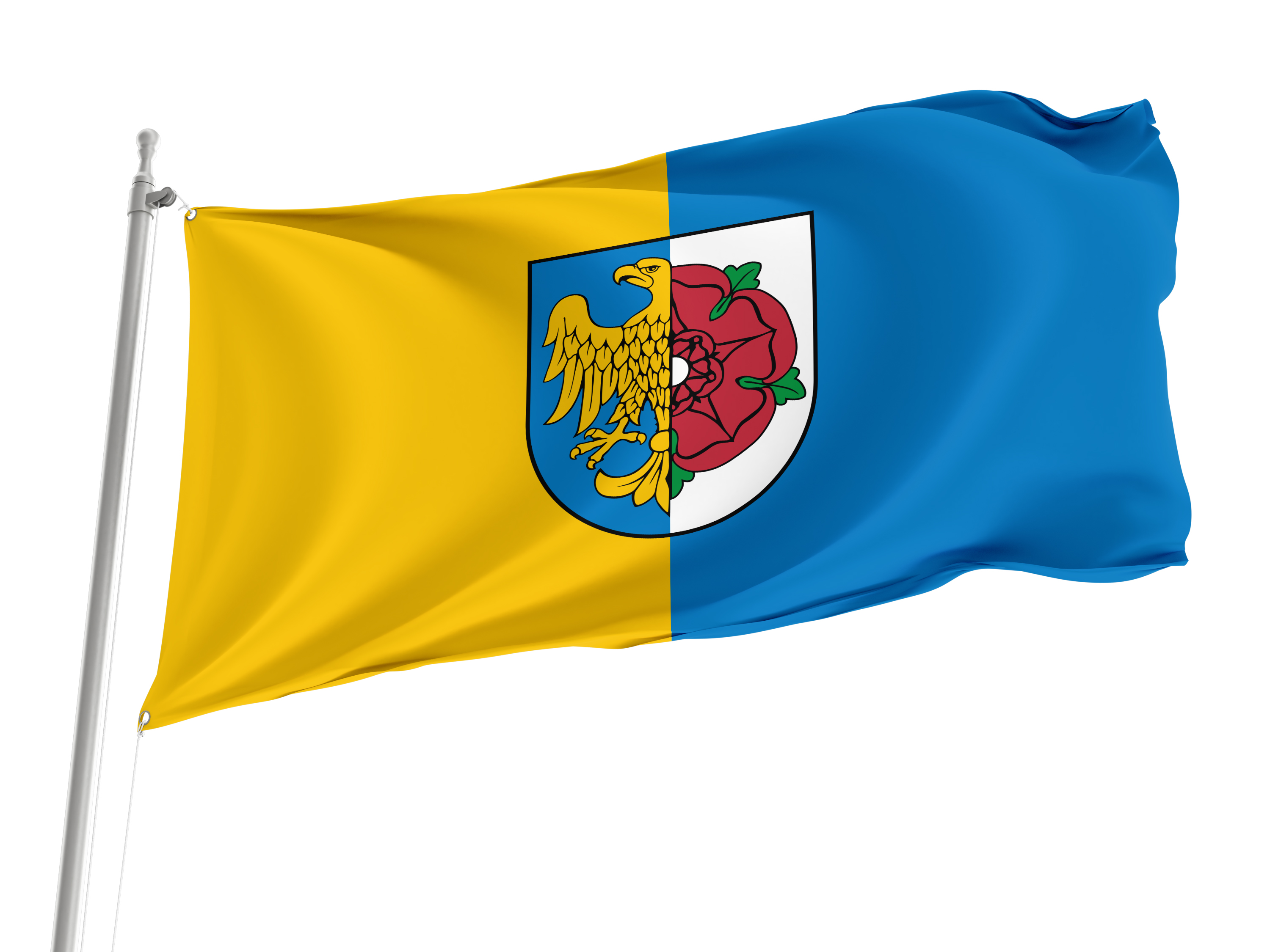 Olesno Flag for Indoor & Outdoor Use