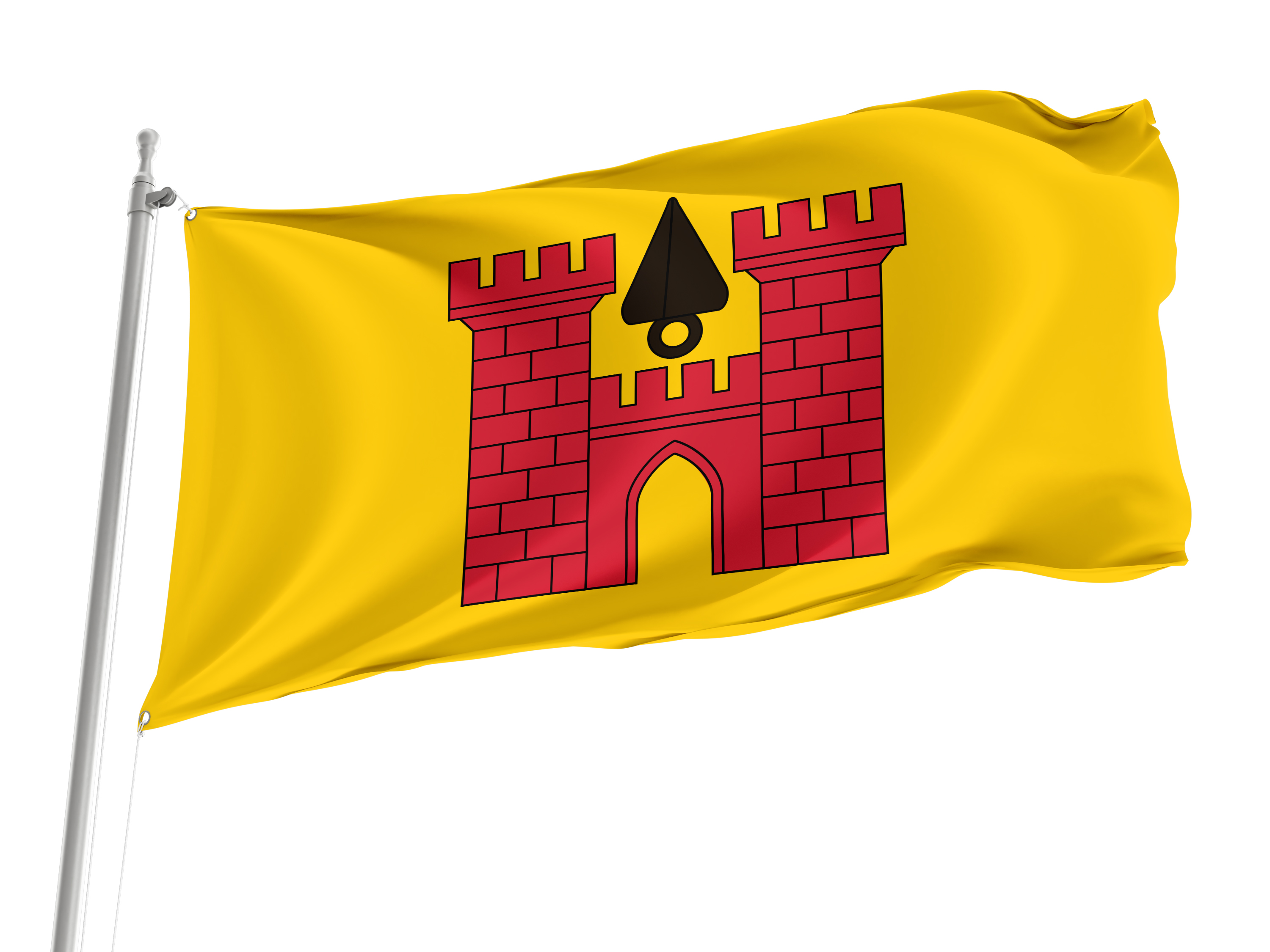 Olkusz Flag for Indoor & Outdoor Use