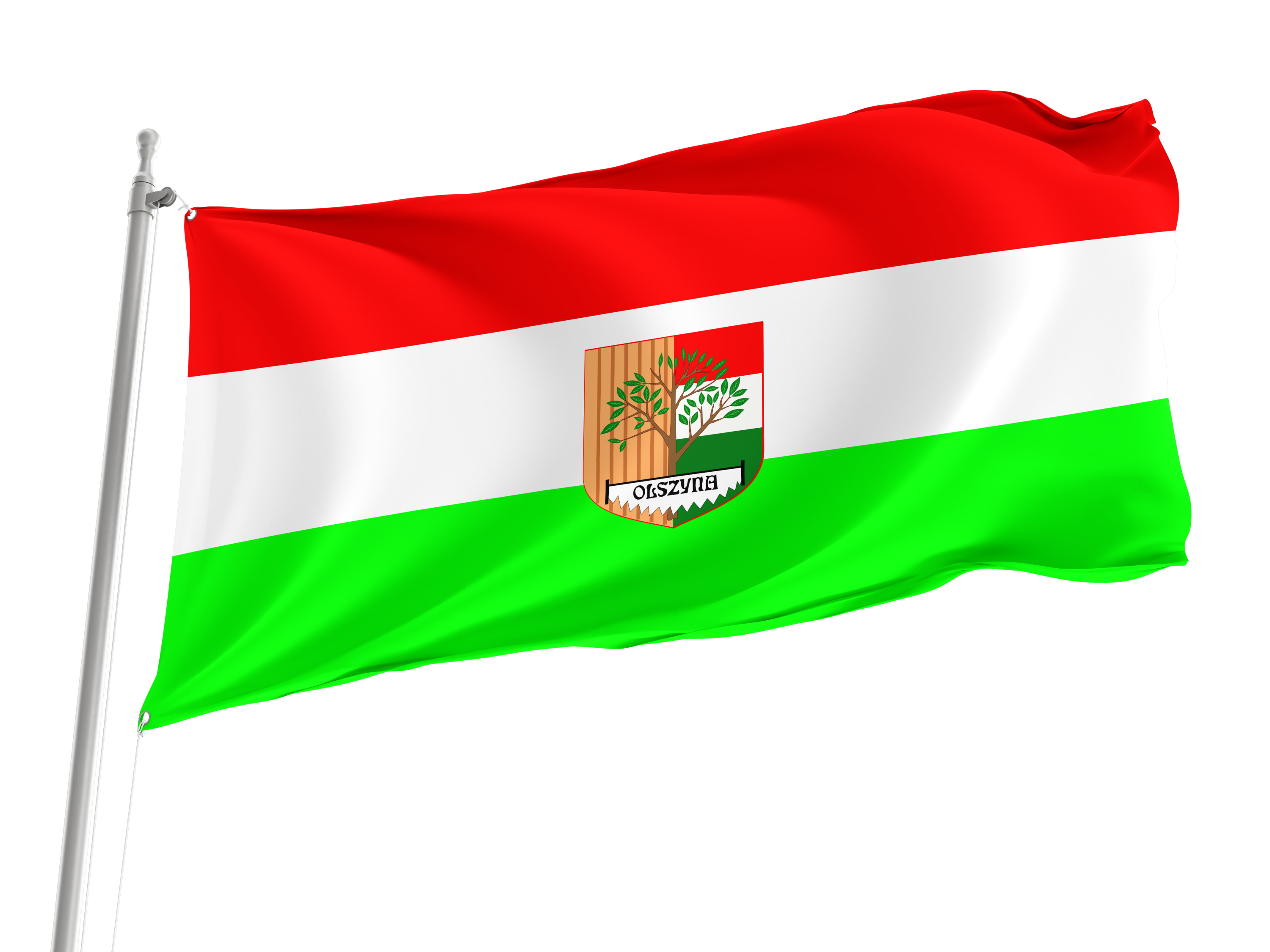 Olszyna Flag for Indoor & Outdoor Use