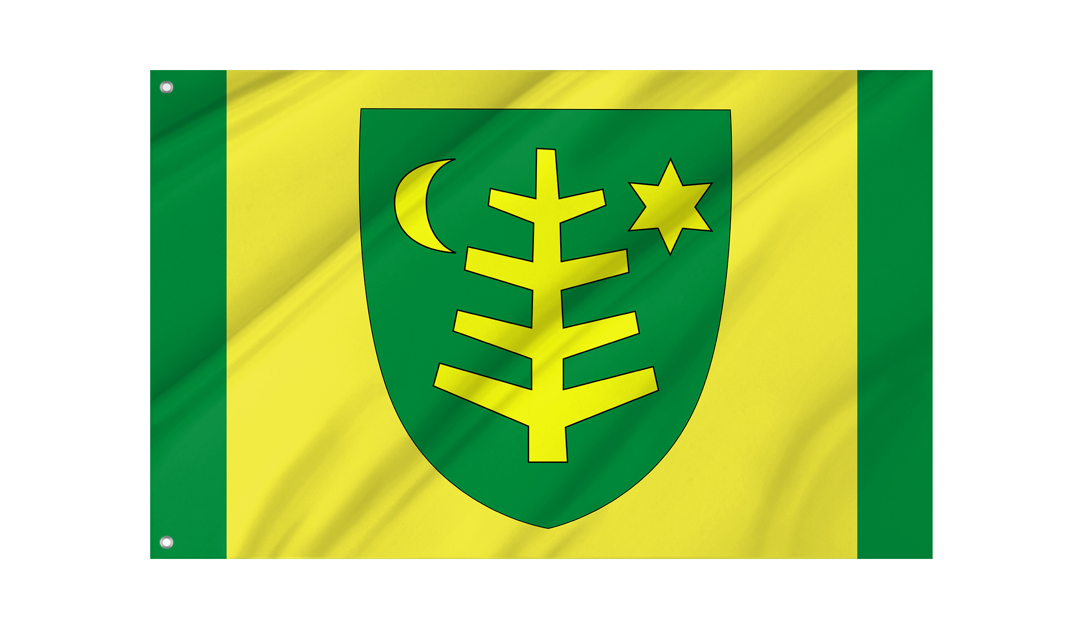 Ostrow Mazowiecka Flag for Indoor & Outdoor Use