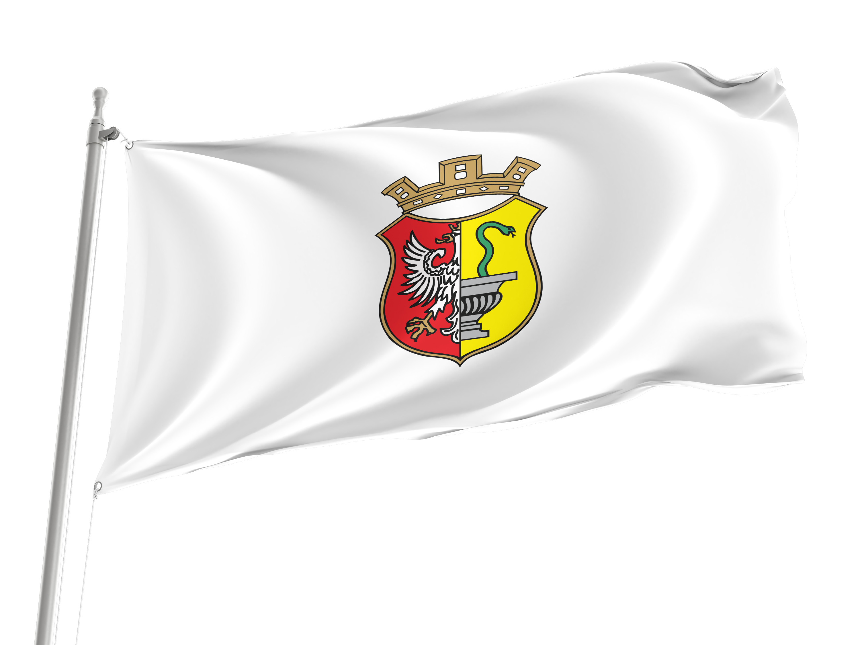 Otwock Flag for Indoor & Outdoor Use