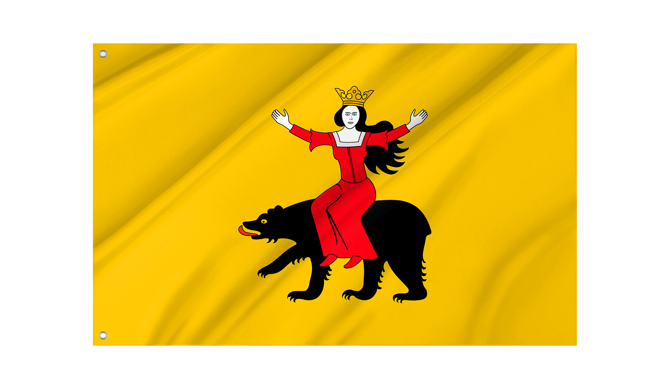 Ozarow Flag for Indoor & Outdoor Use