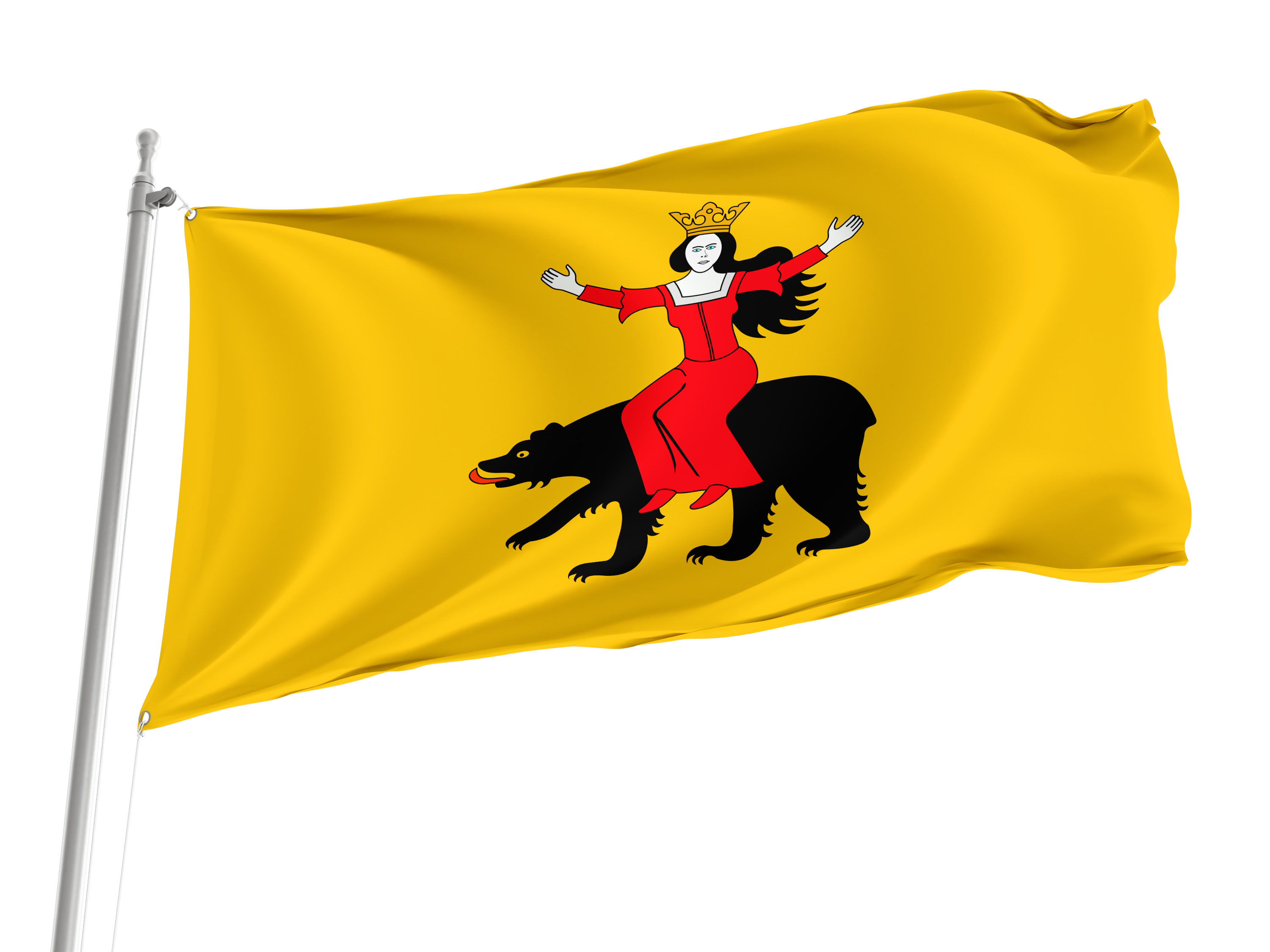 Ozarow Flag for Indoor & Outdoor Use