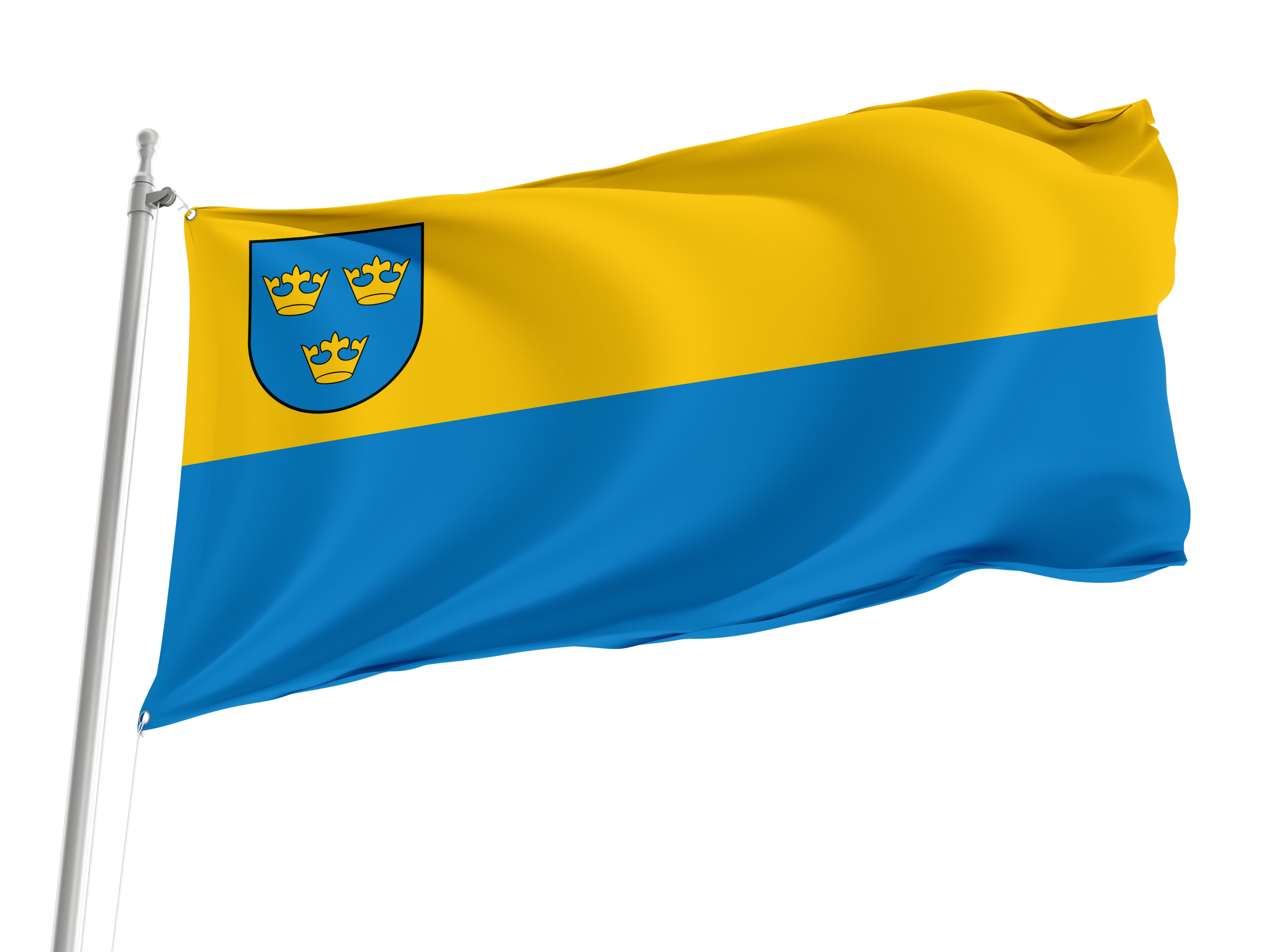 Pabianice Flag for Indoor & Outdoor Use