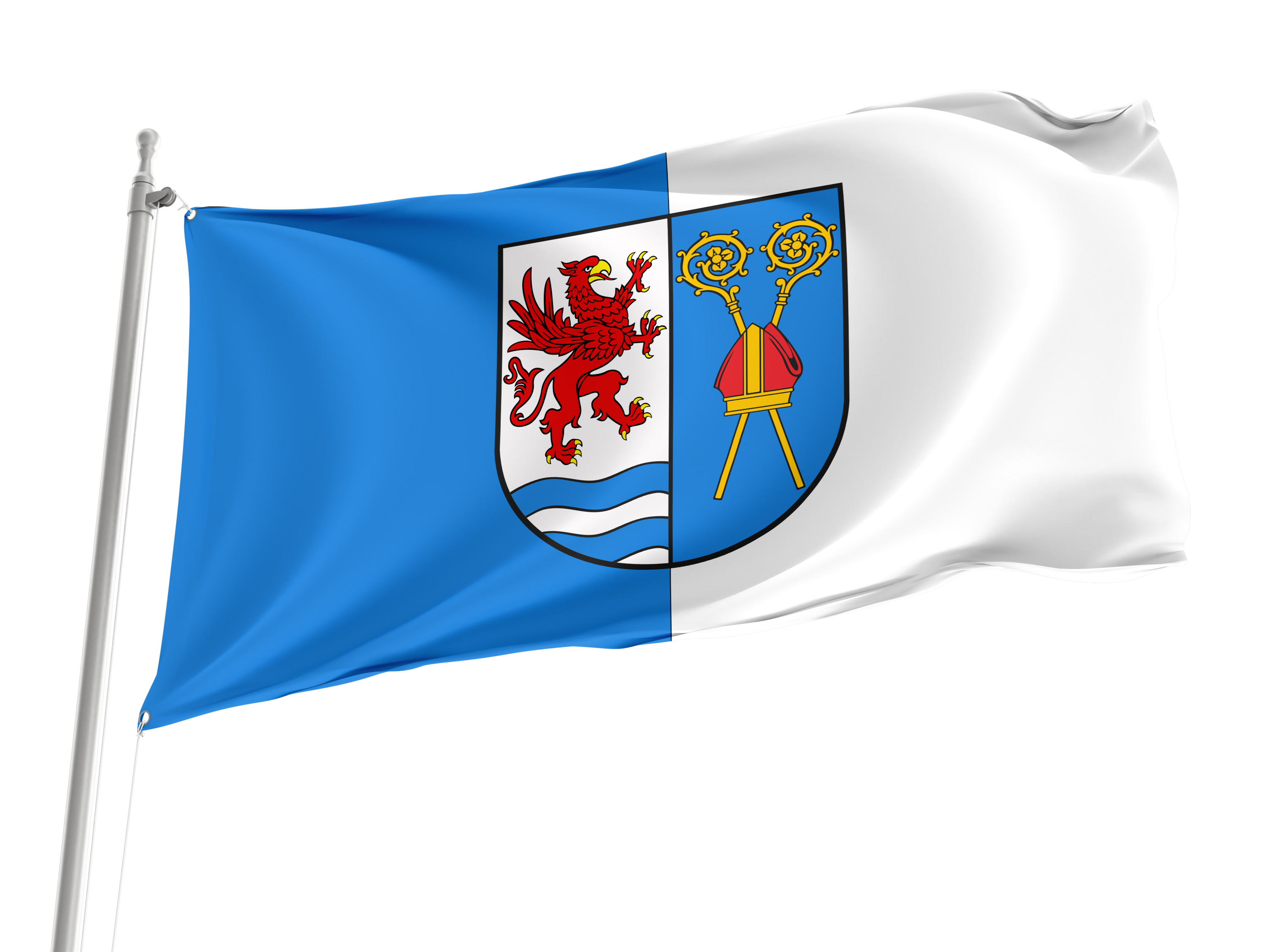Powiat Kolobrzeski Flag for Indoor & Outdoor Use