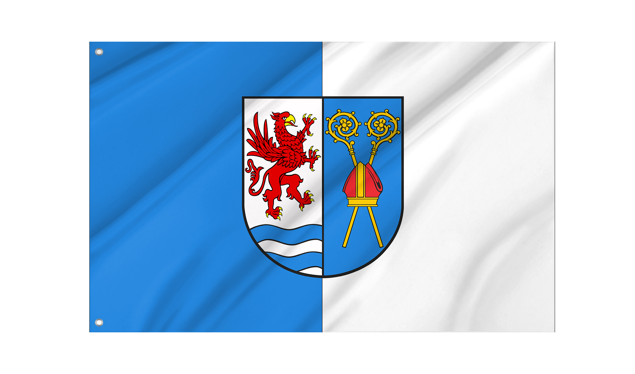 Powiat Kolobrzeski Flag for Indoor & Outdoor Use