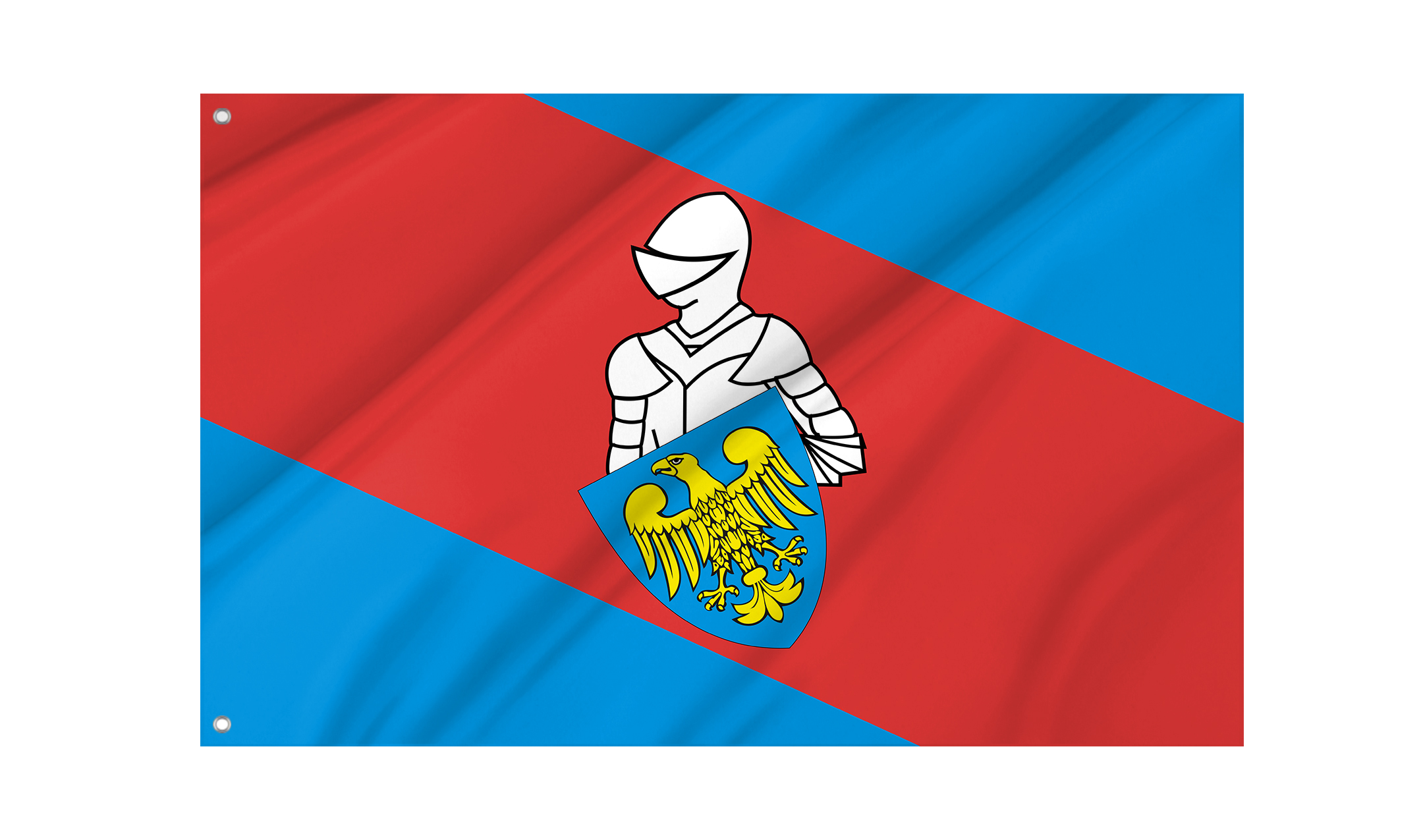 Powiat Mikolowski Flag for Indoor & Outdoor Use