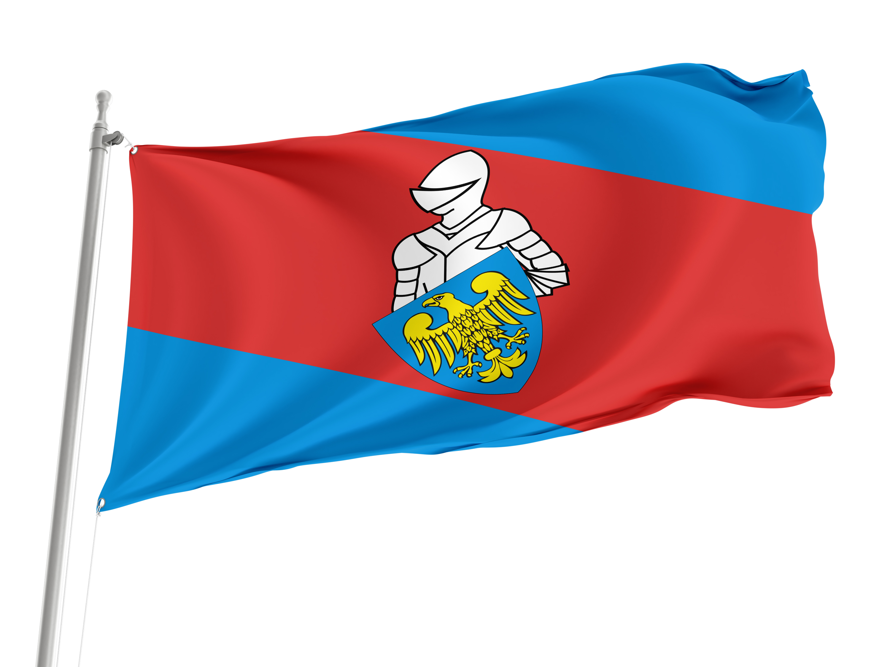 Powiat Mikolowski Flag for Indoor & Outdoor Use