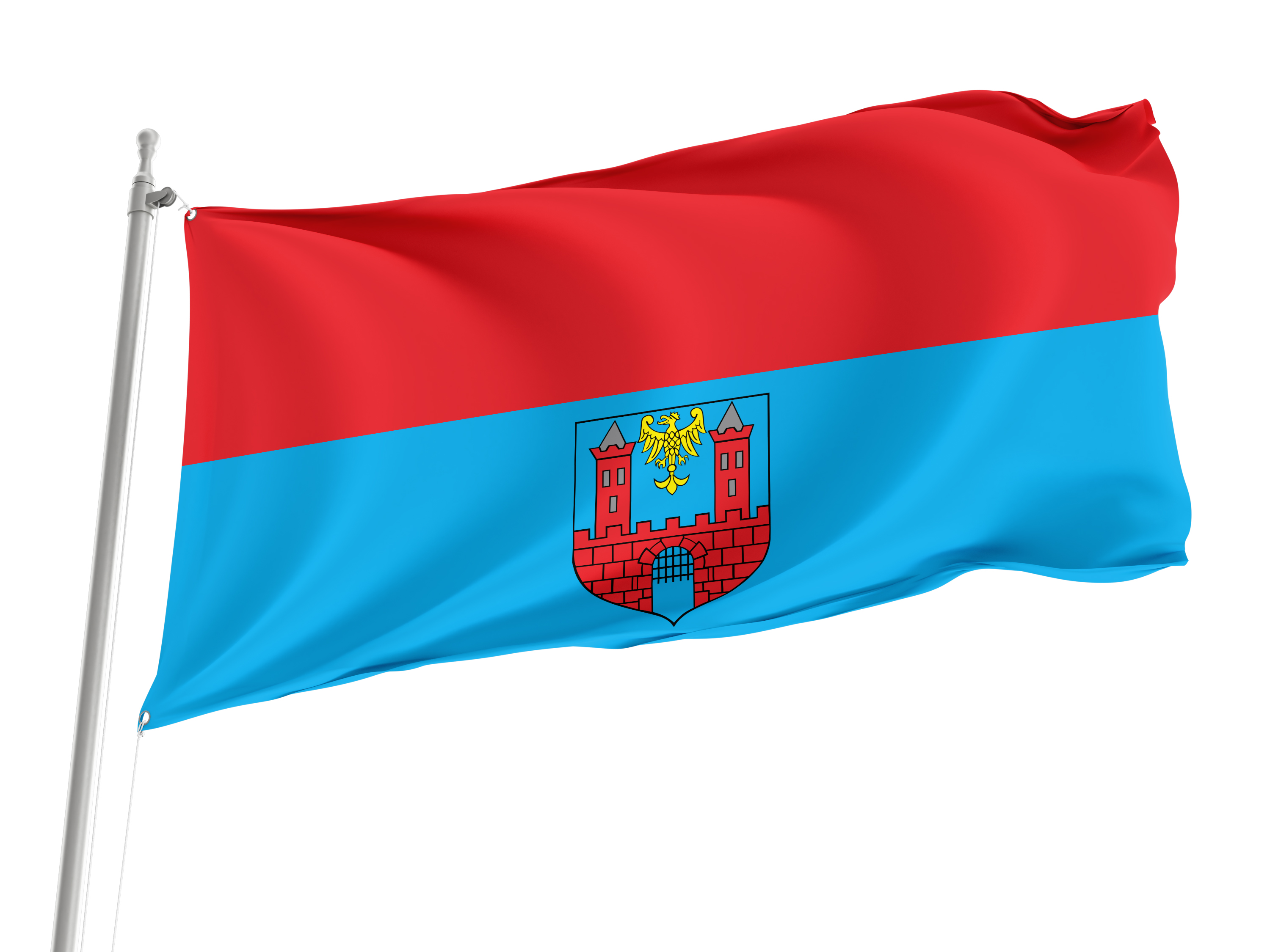Prudnik Flag for Indoor & Outdoor Use