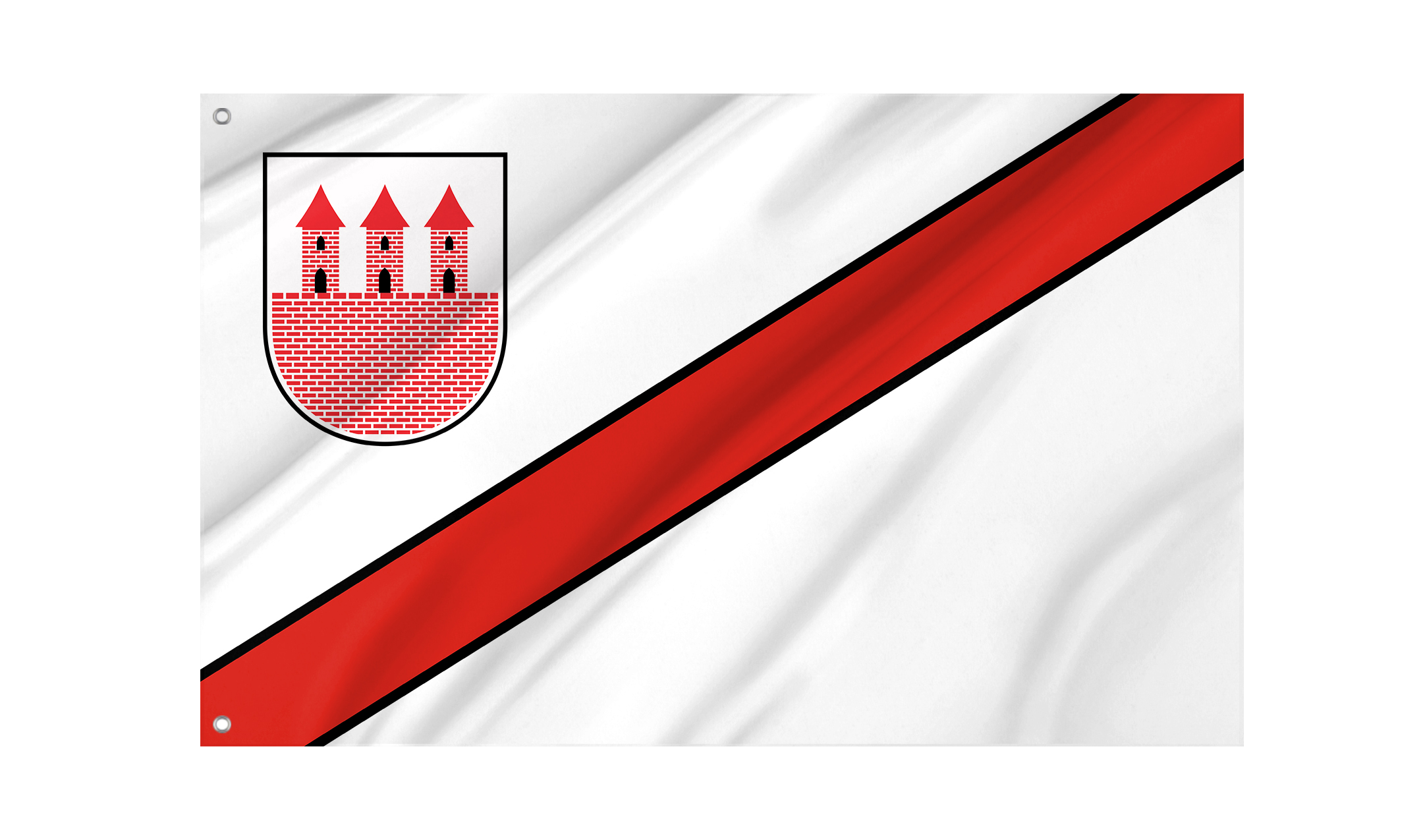 Przasnysz Flag for Indoor & Outdoor Use