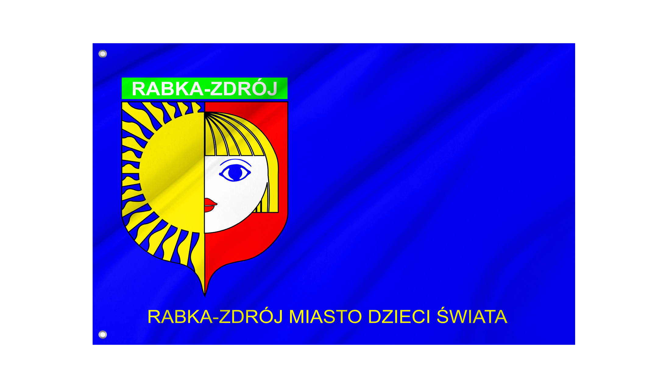 Rabka Zdroj Flag for Indoor & Outdoor Use