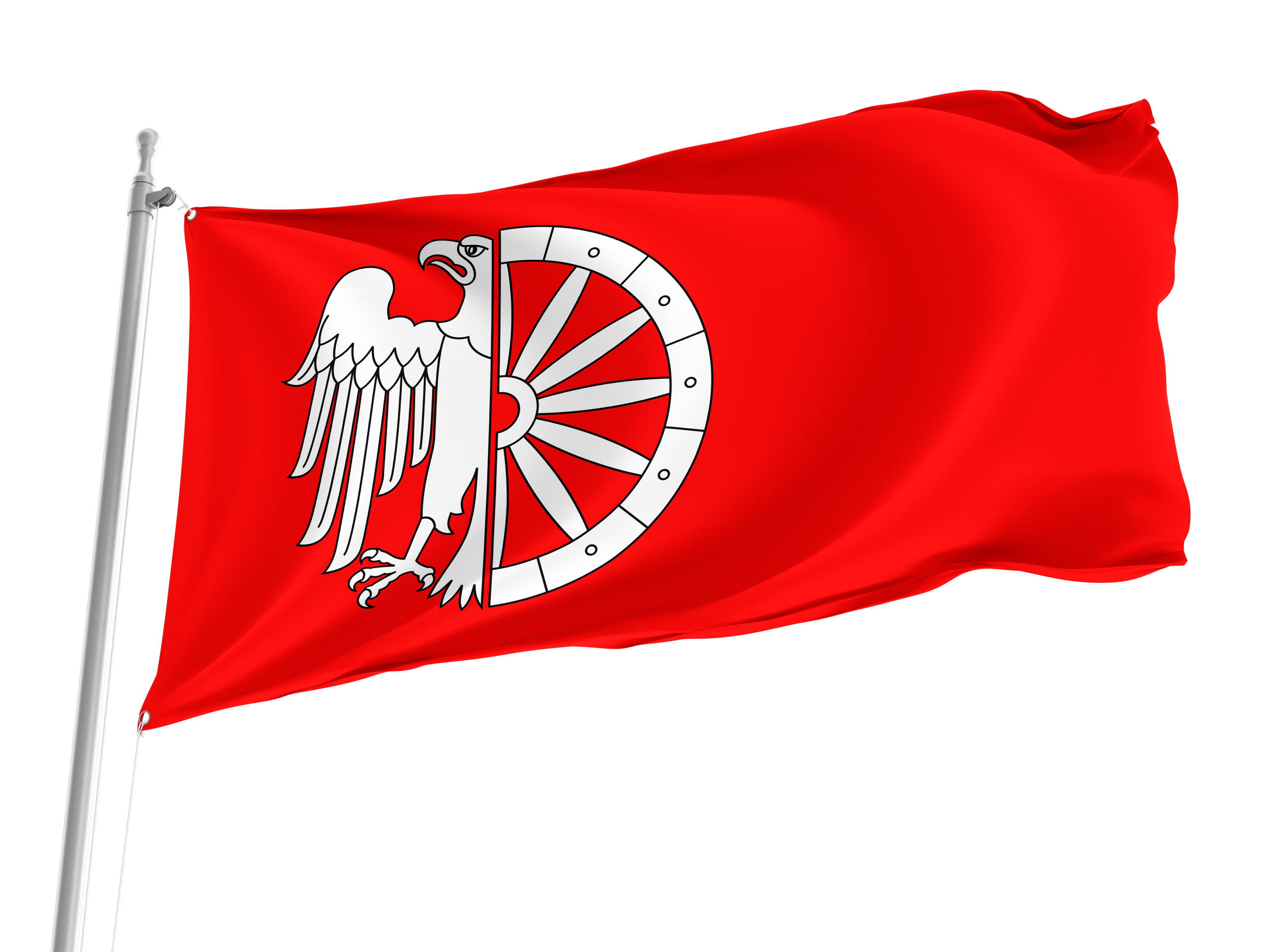 Raciborz Flag for Indoor & Outdoor Use