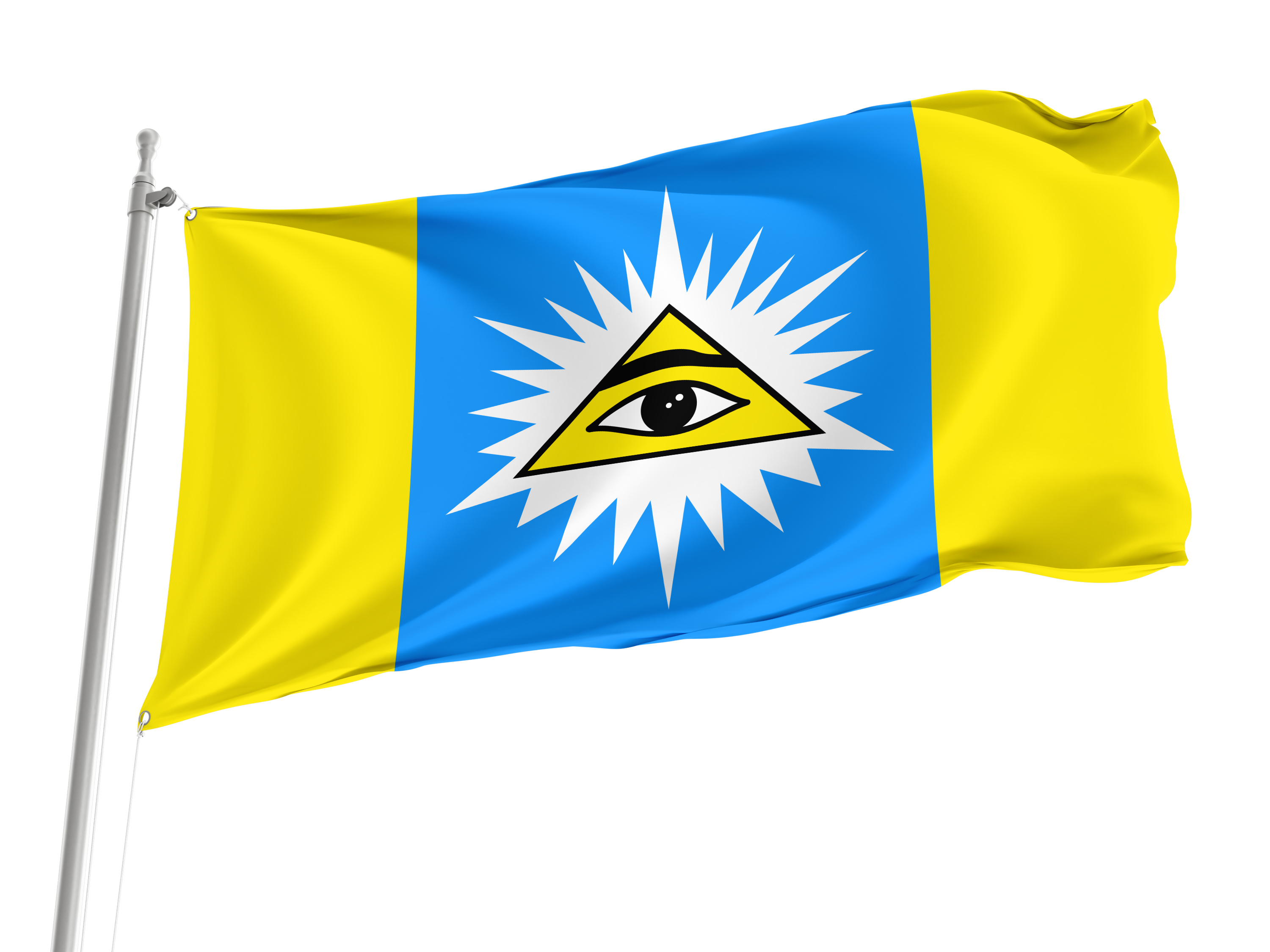 Radzymin Flag for Indoor & Outdoor Use