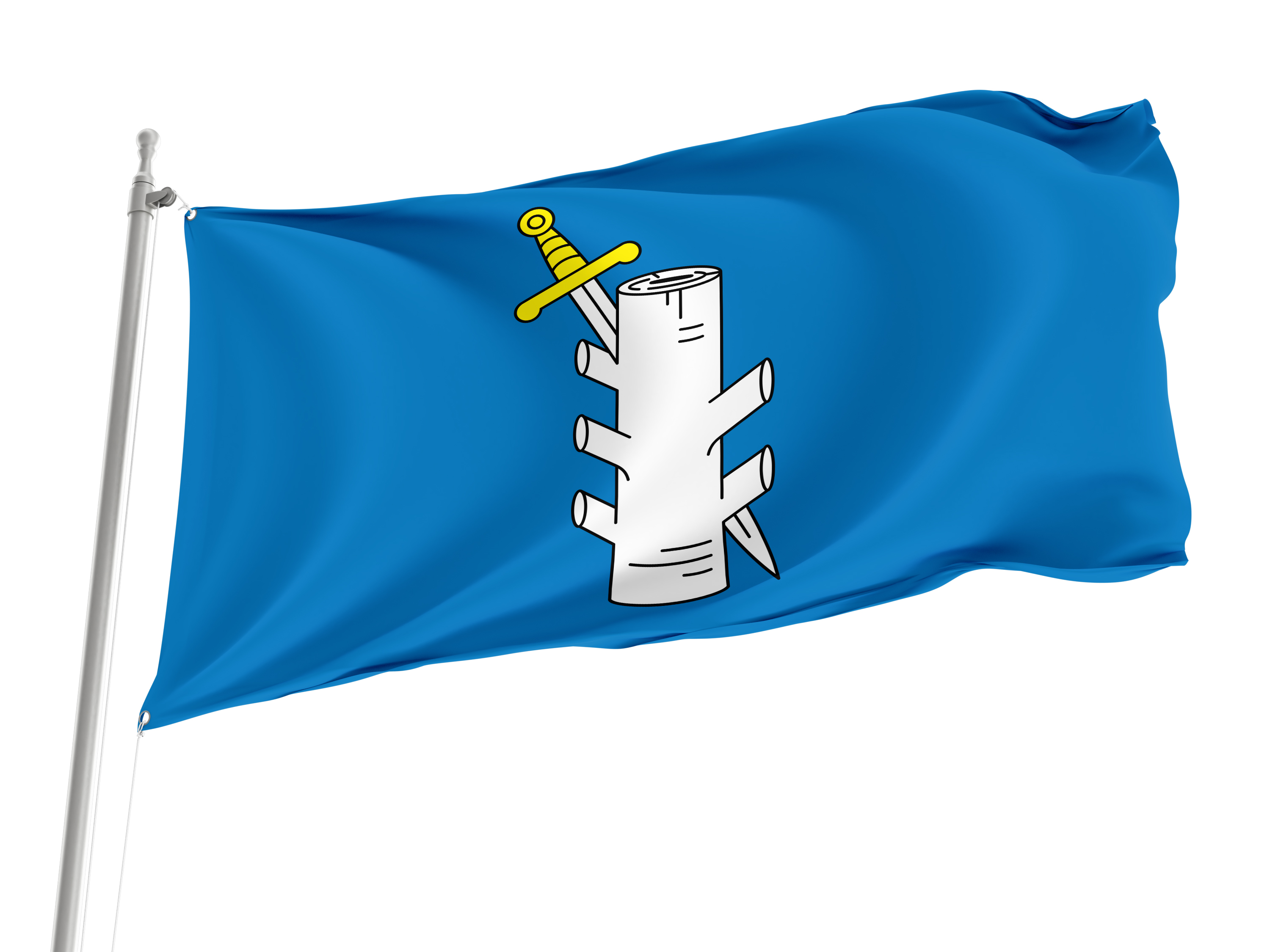 Rakoniewice Flag for Indoor & Outdoor Use