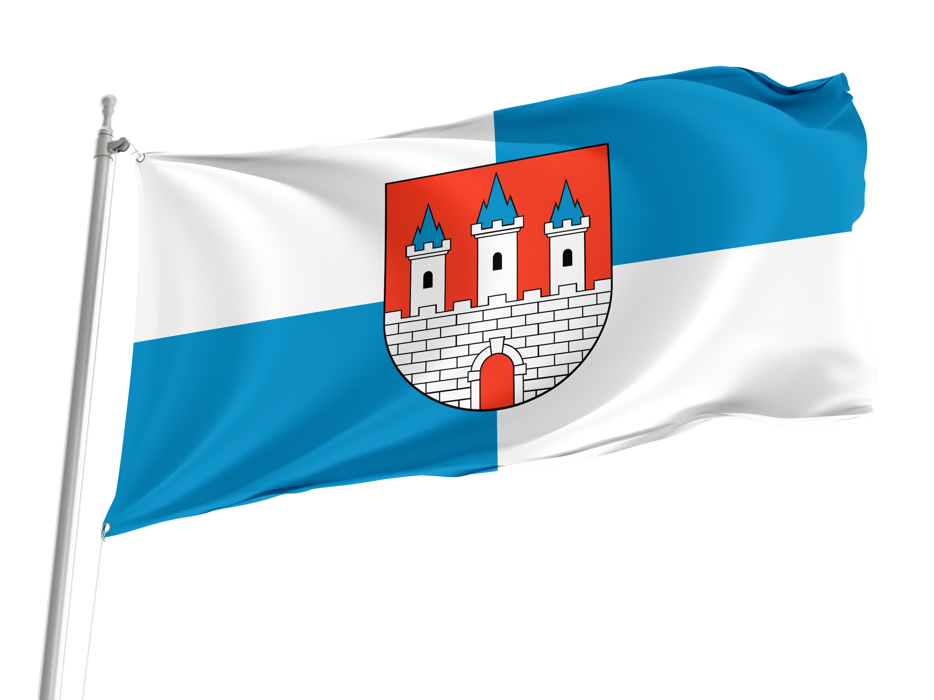 Rawa Mazowiecka Flag for Indoor & Outdoor Use