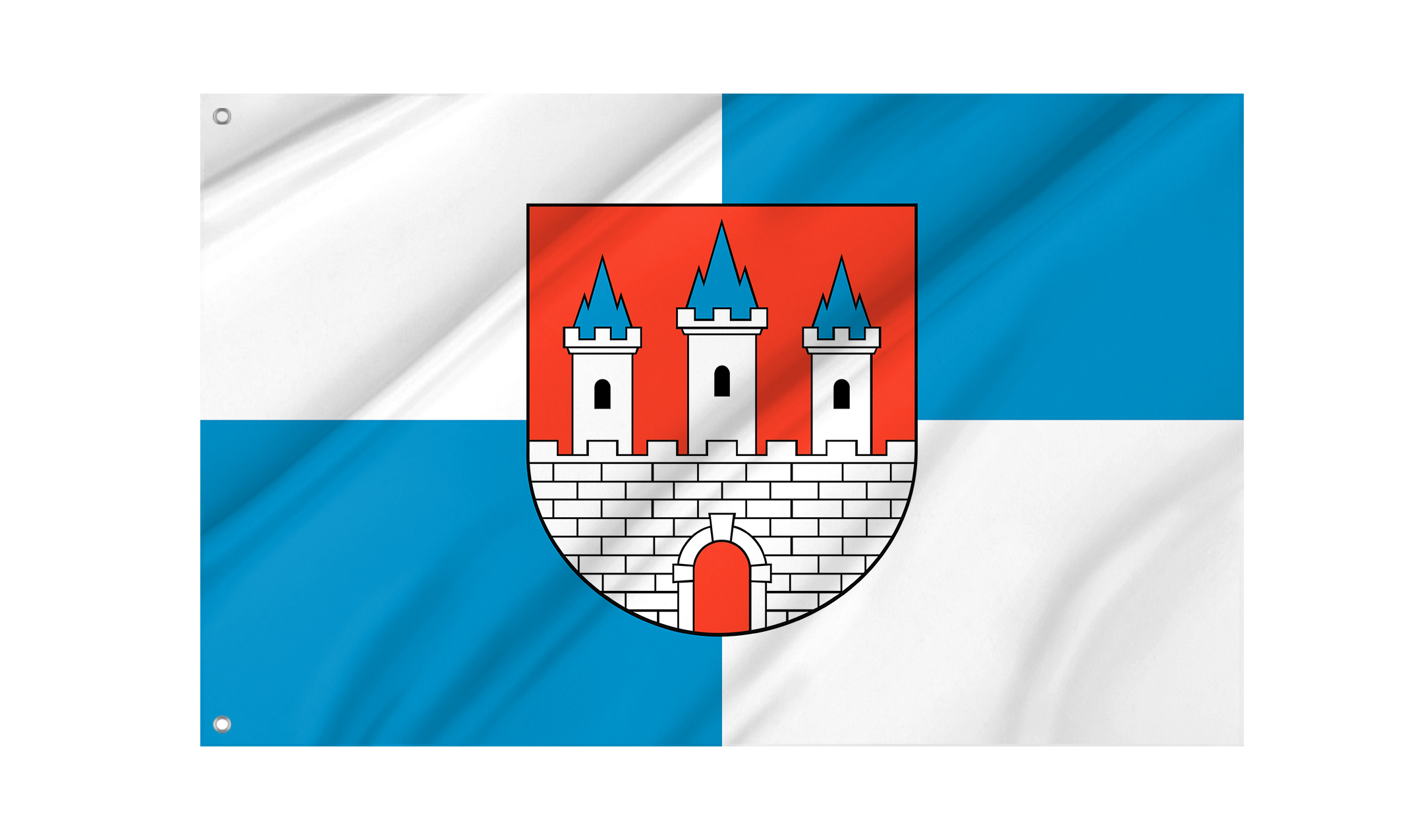 Rawa Mazowiecka Flag for Indoor & Outdoor Use