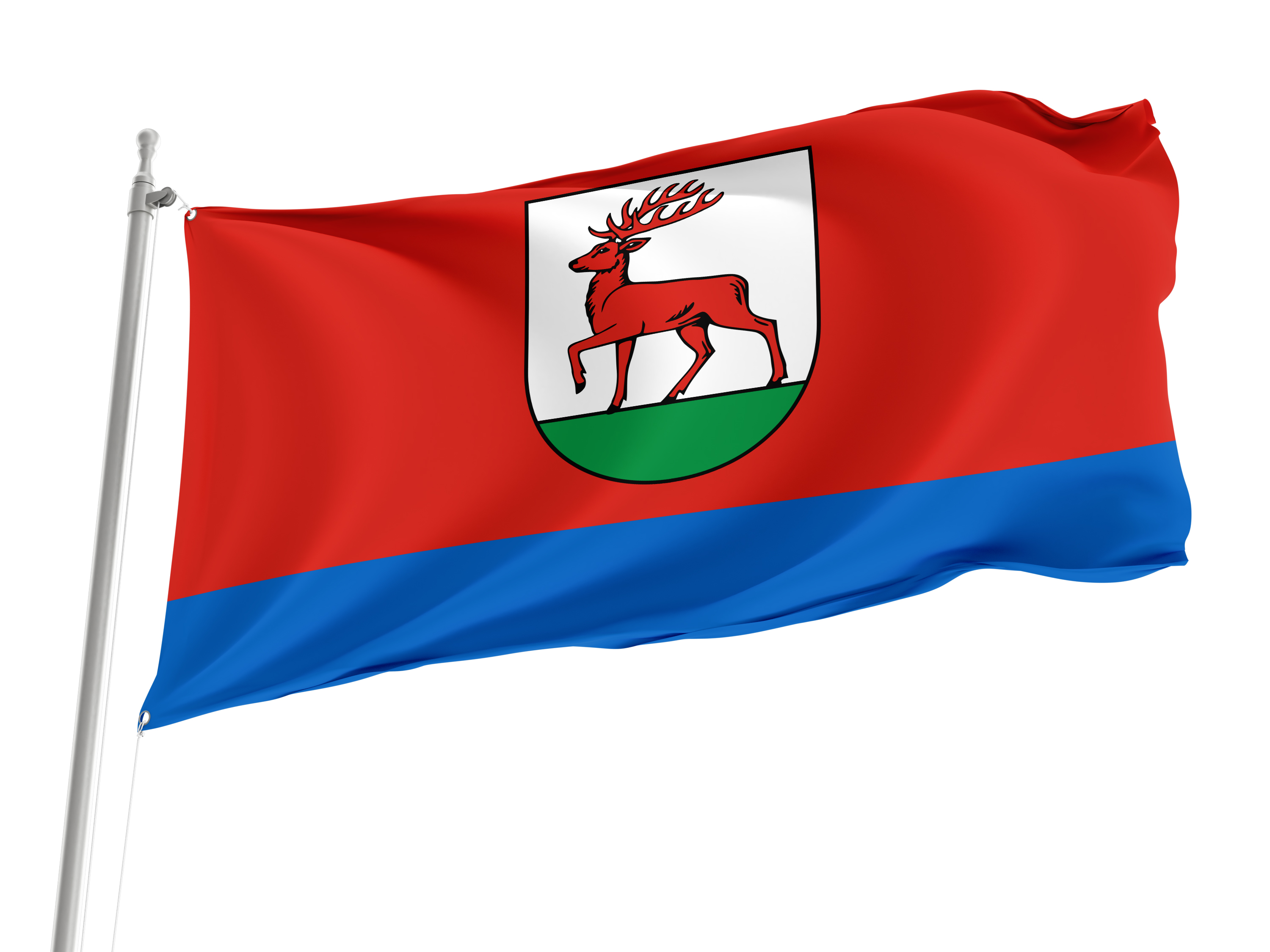 Rzepin Flag for Indoor & Outdoor Use