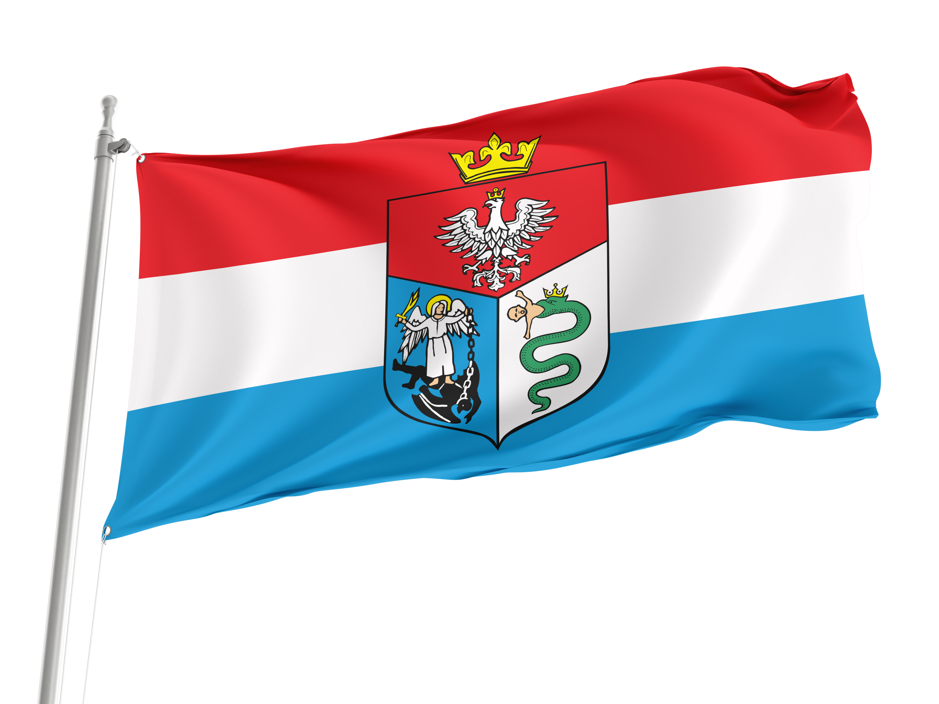 Sanok Flag for Indoor & Outdoor Use