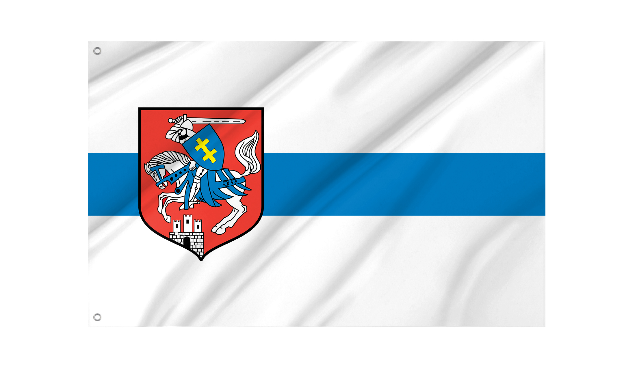 Siedlce Flag for Indoor & Outdoor Use