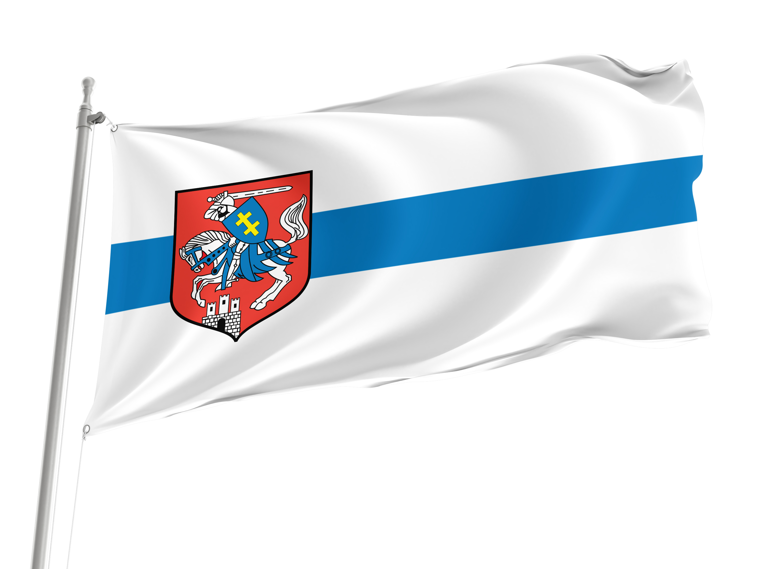 Siedlce Flag for Indoor & Outdoor Use