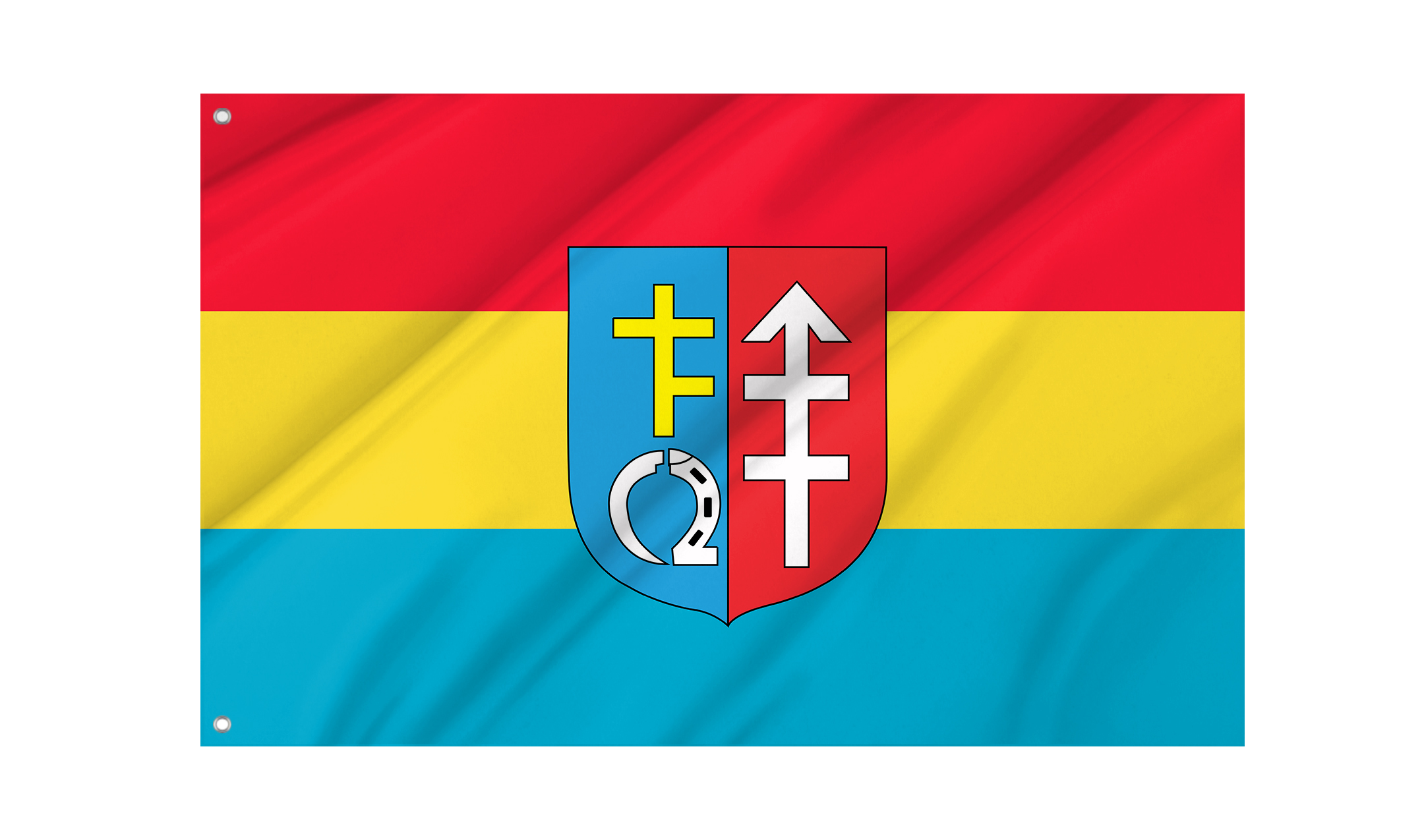 Siemiatycze Flag for Indoor & Outdoor Use