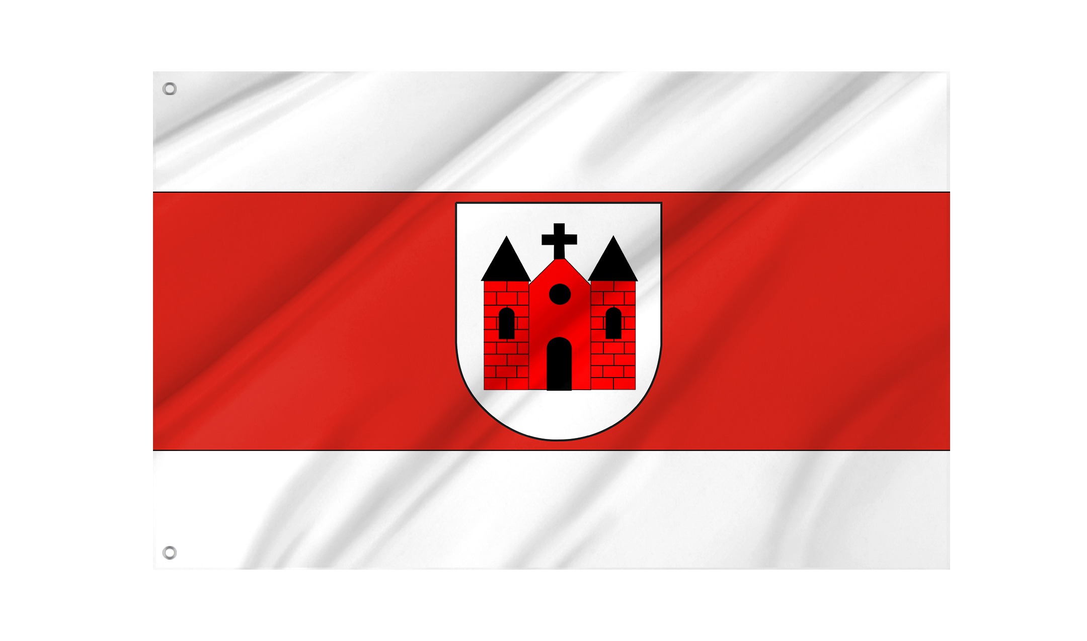 Sierpc Flag for Indoor & Outdoor Use