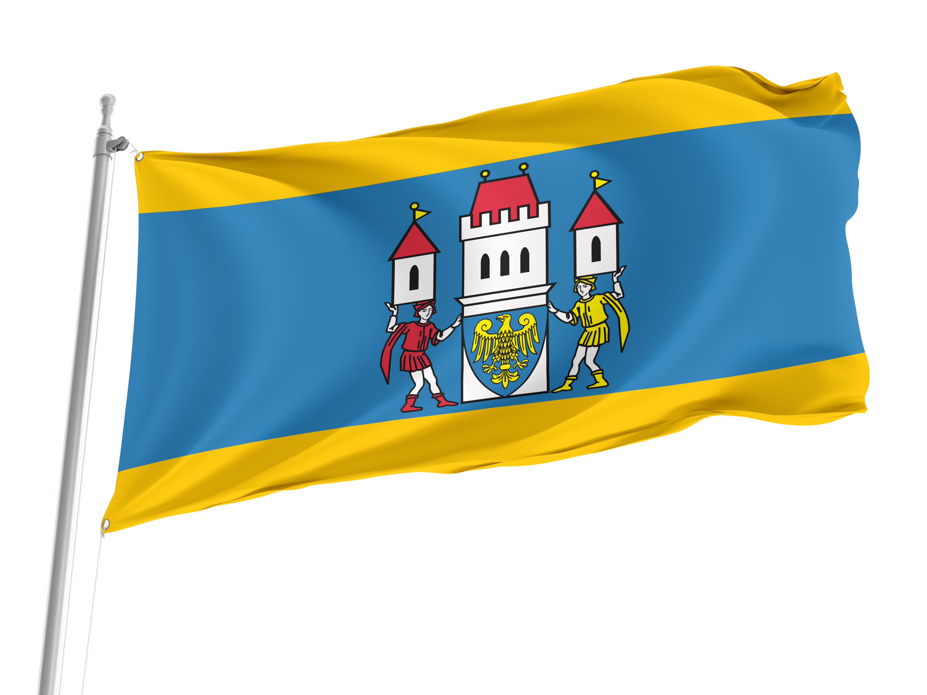 Skoczow Flag for Indoor & Outdoor Use