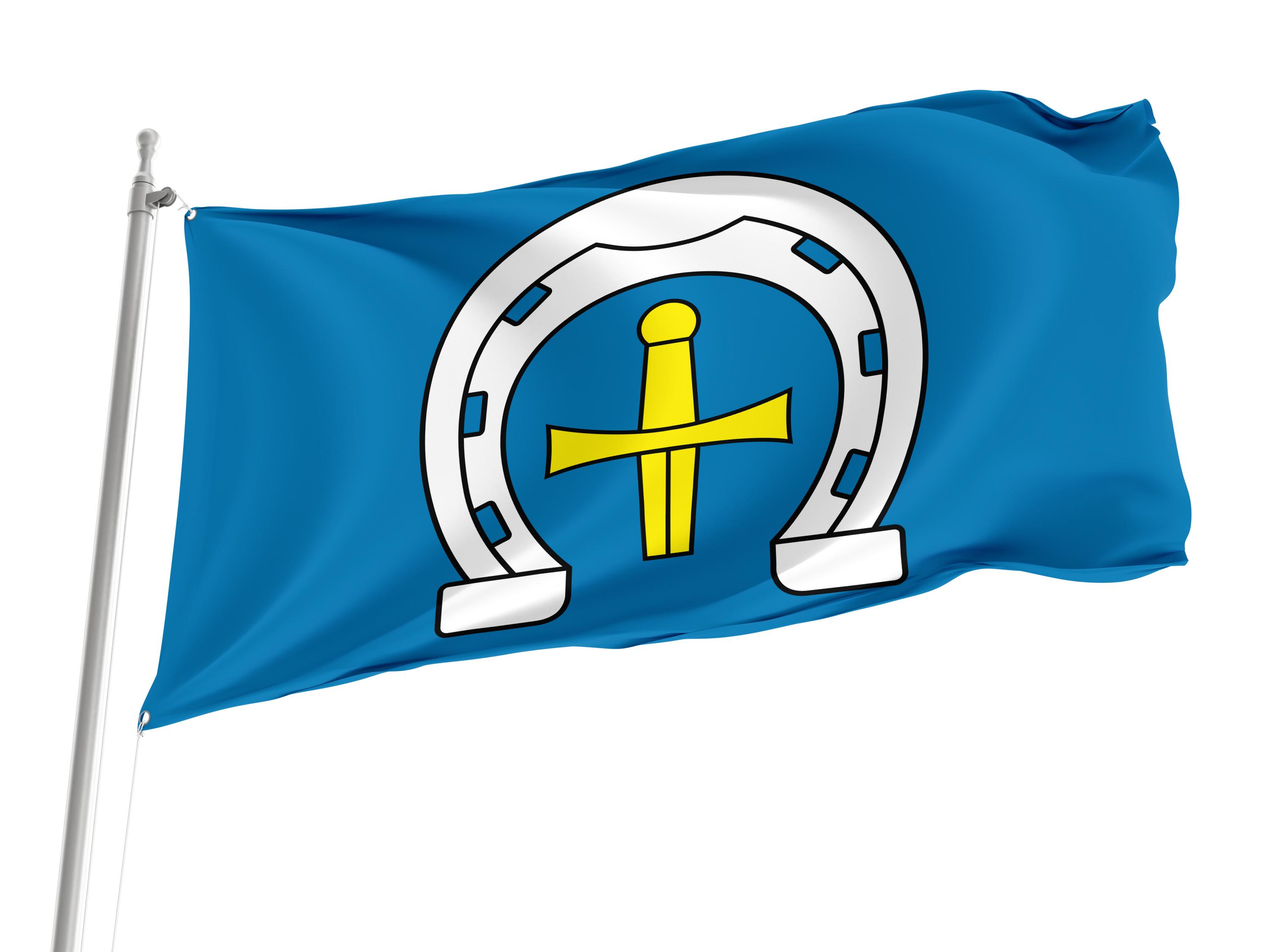 Skoki Flag for Indoor & Outdoor Use
