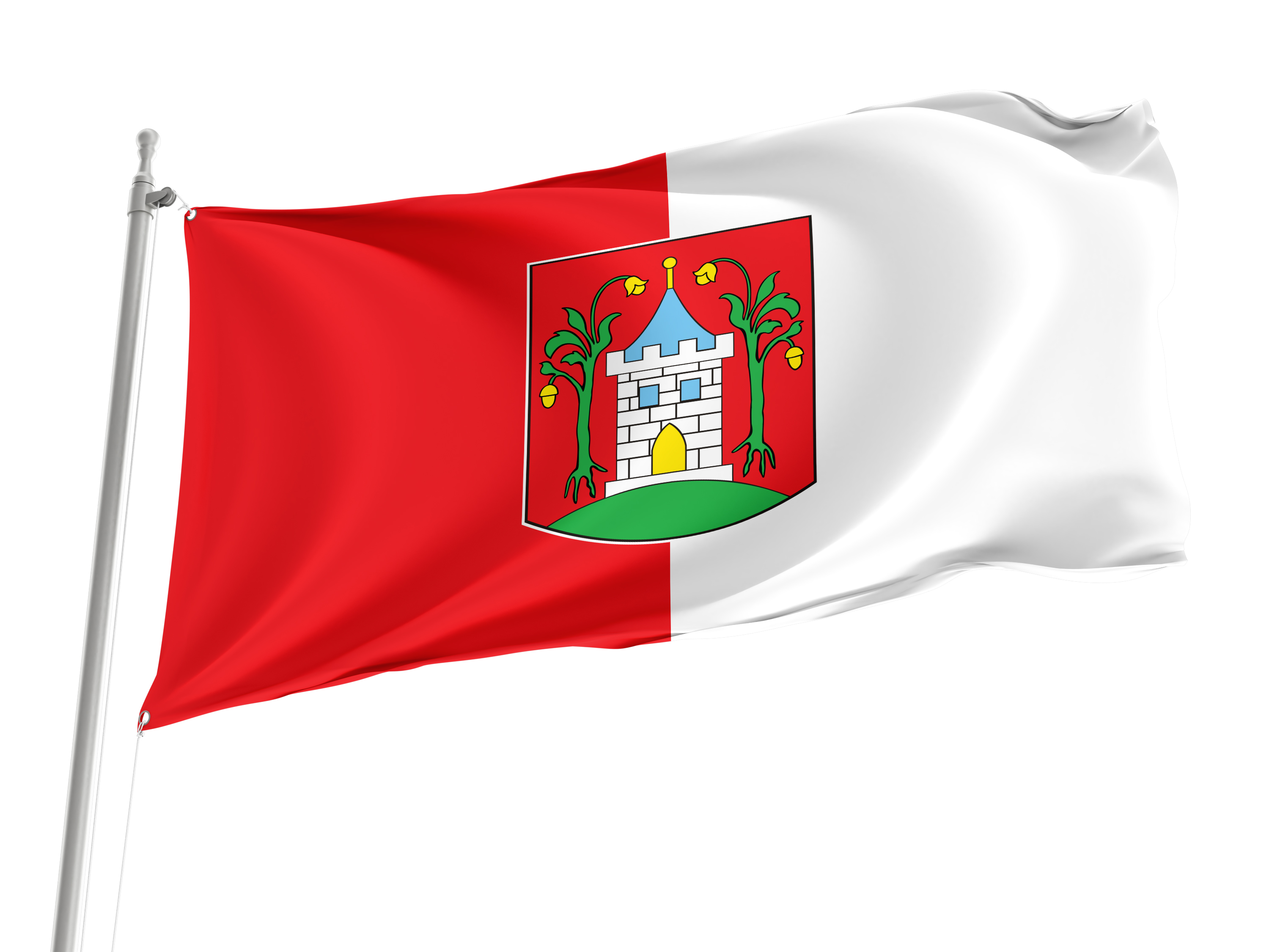 Smigiel Flag for Indoor & Outdoor Use