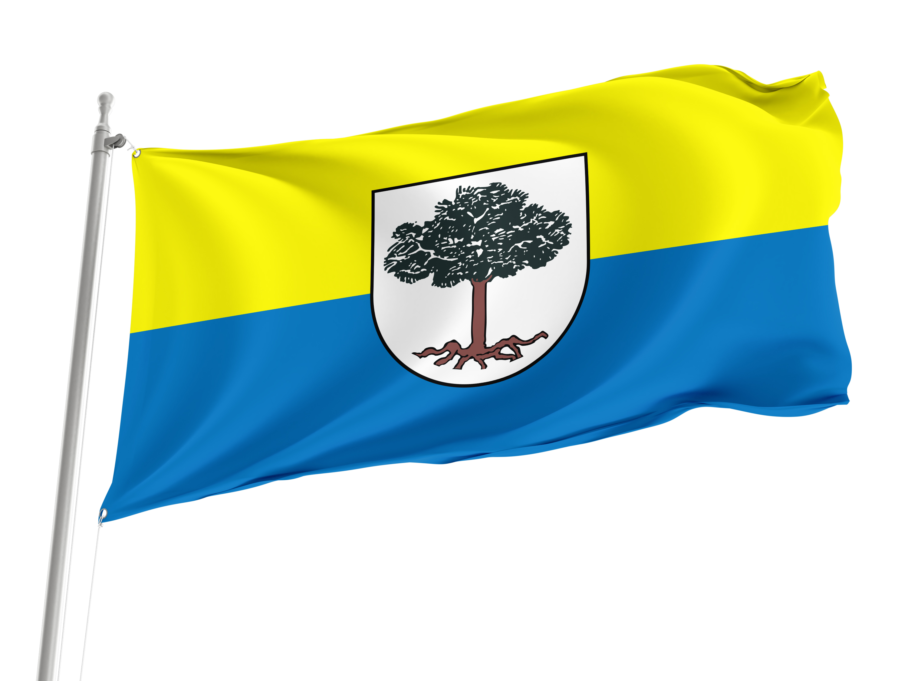 Sosnicowice Flag for Indoor & Outdoor Use