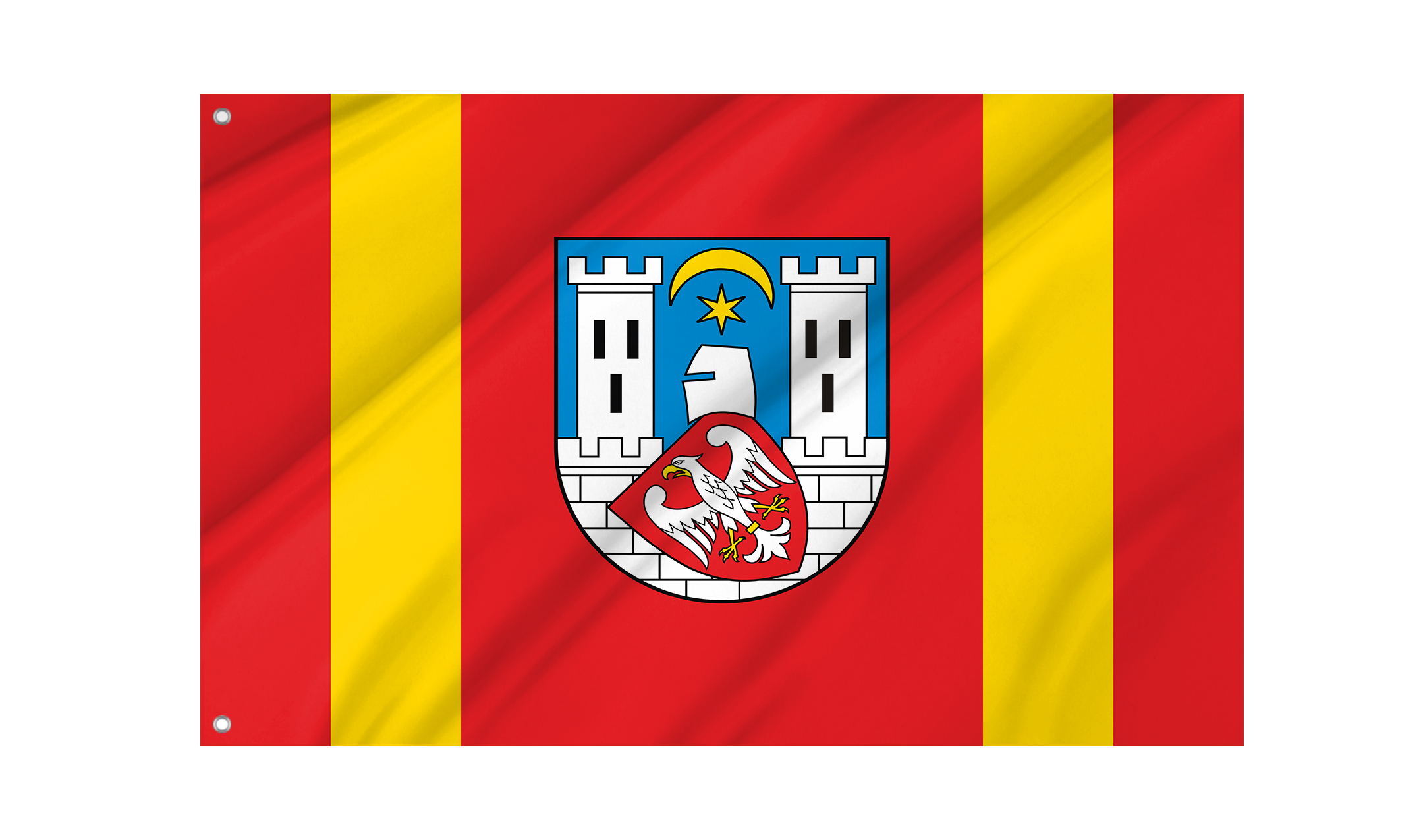 Sroda Wielkopolska Flag for Indoor & Outdoor Use