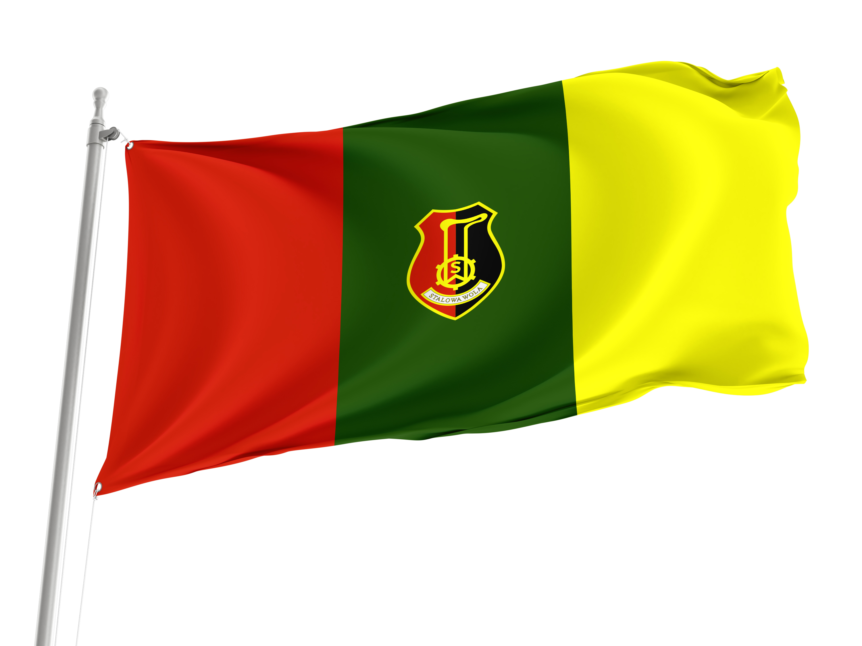 Stalowa Wola Flag for Indoor & Outdoor Use
