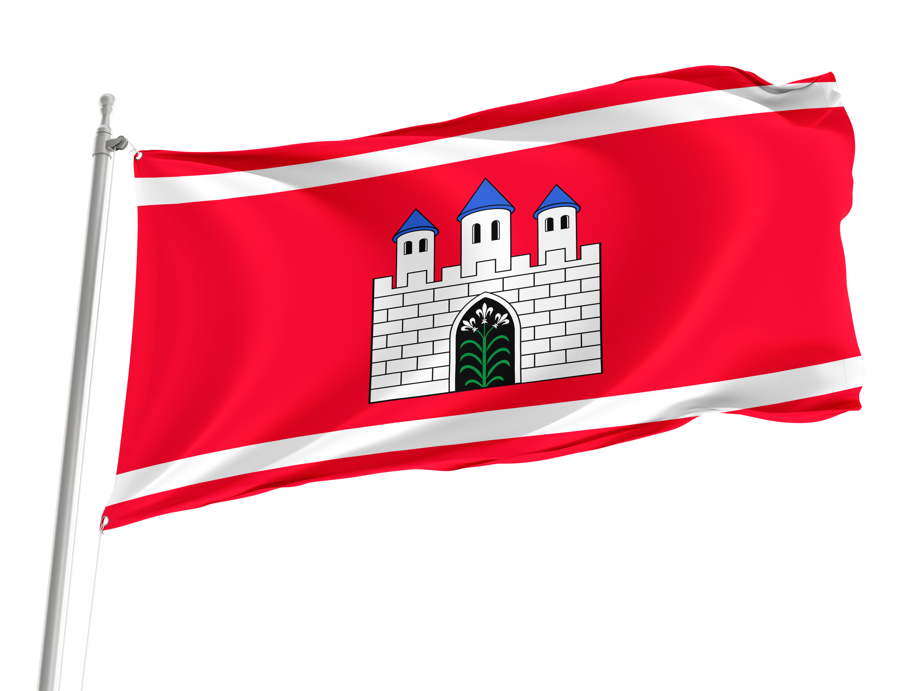 Strzelce Krajenskie Flag for Indoor & Outdoor Use