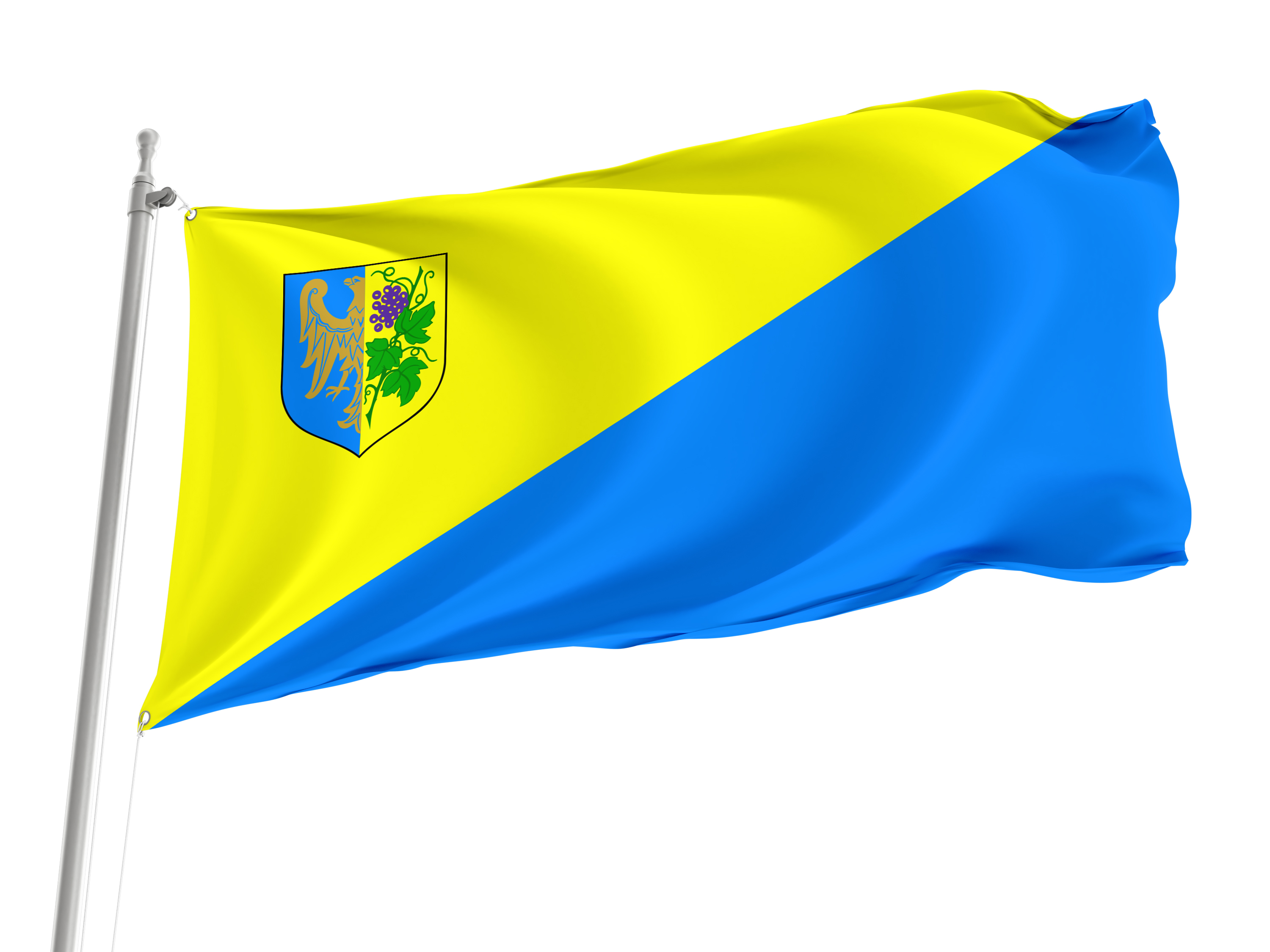 Strzelce Opolskie Flag for Indoor & Outdoor Use