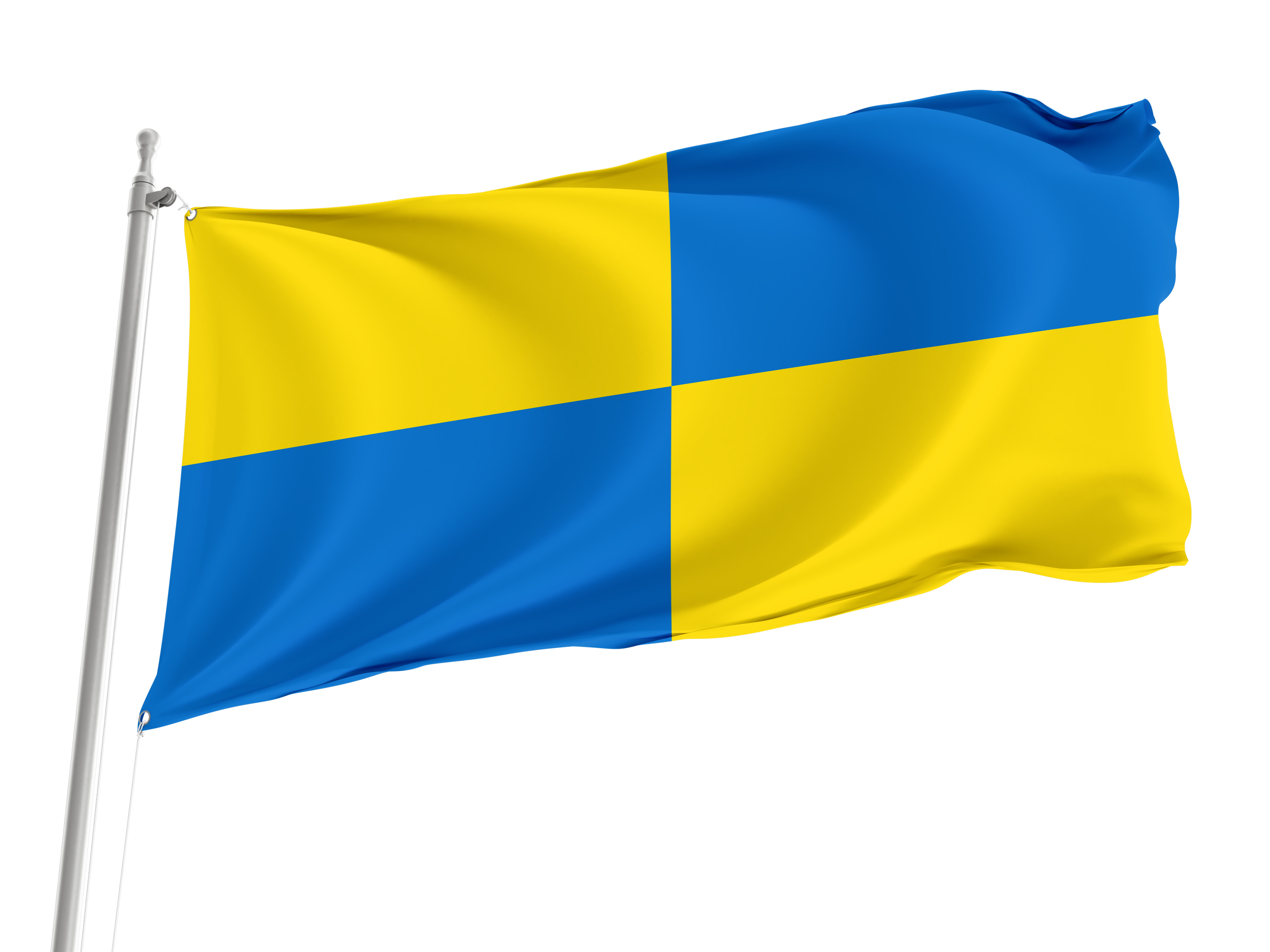 Strzelin Flag for Indoor & Outdoor Use