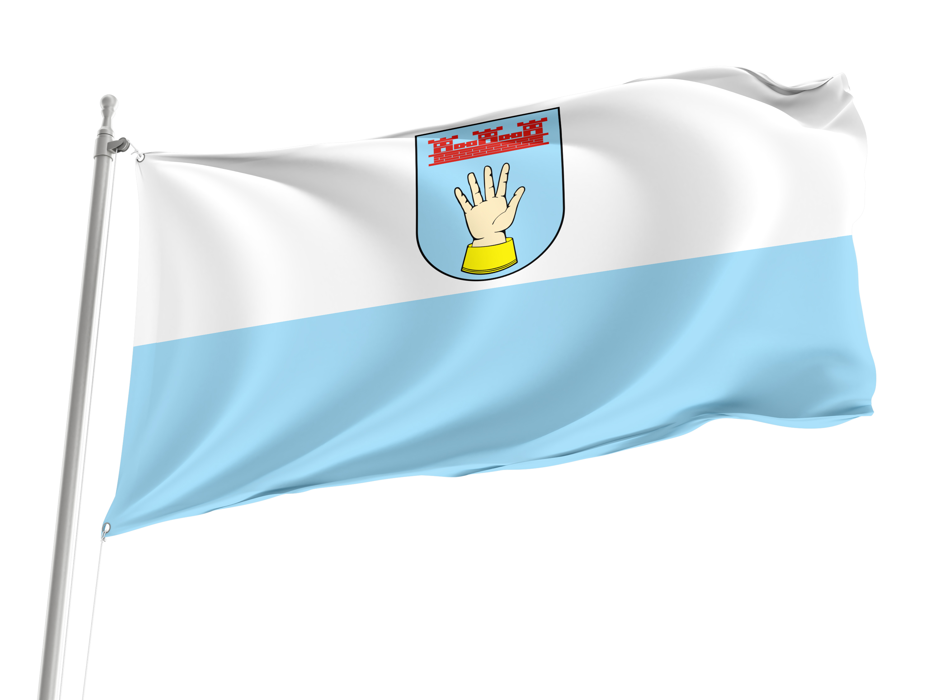 Swierzawa Flag for Indoor & Outdoor Use