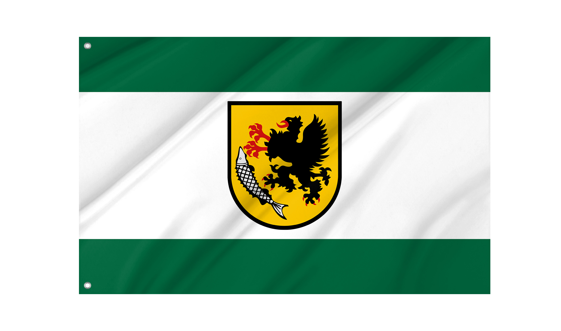 Szczecinek Flag for Indoor & Outdoor Use