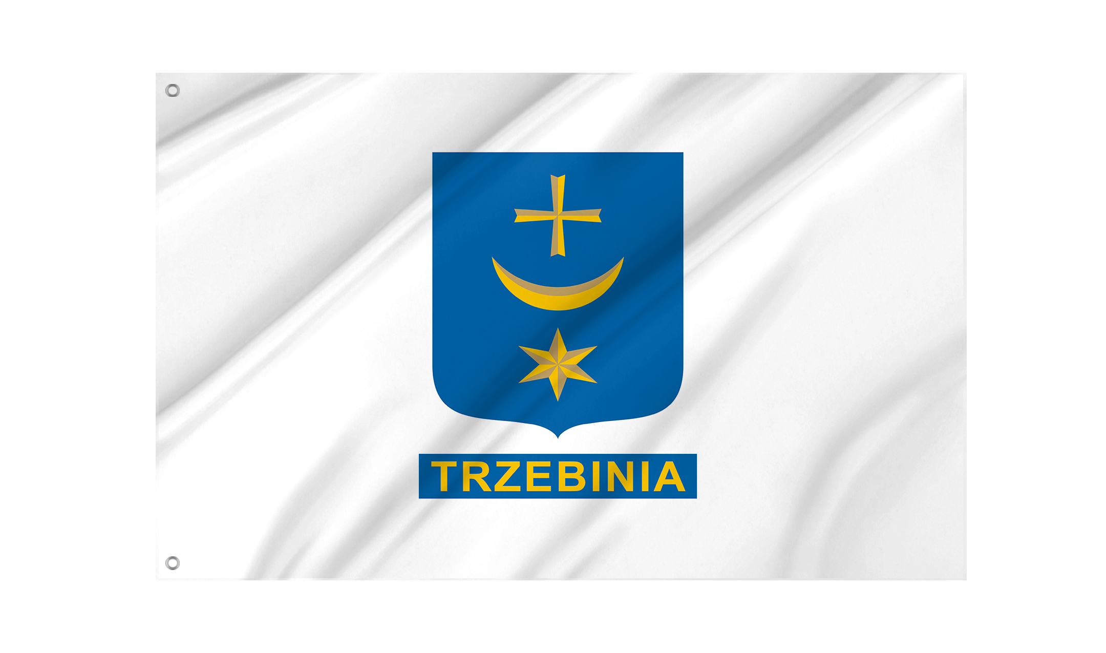 Trzebinia Flag for Indoor & Outdoor Use