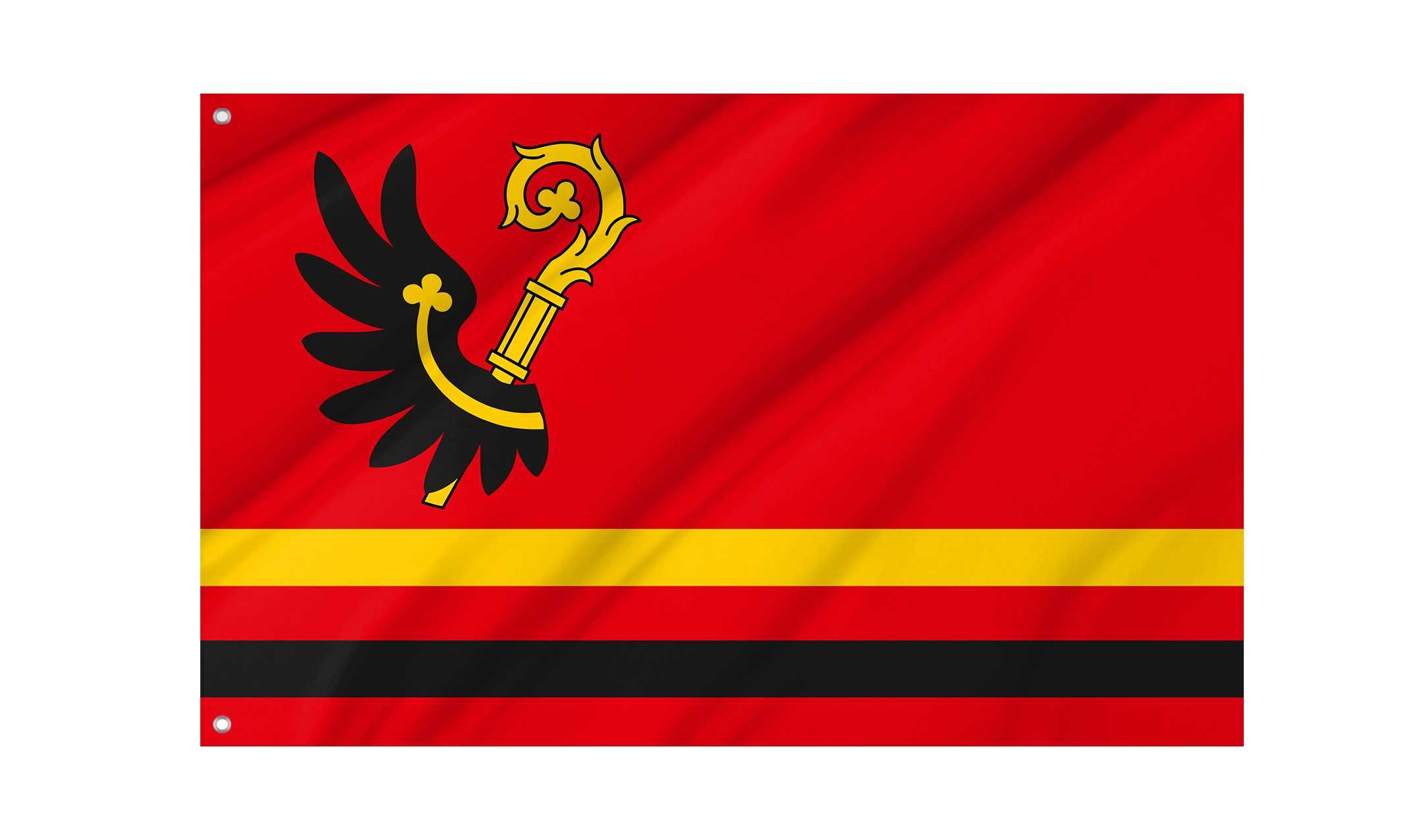 Wabrzezno Flag for Indoor & Outdoor Use