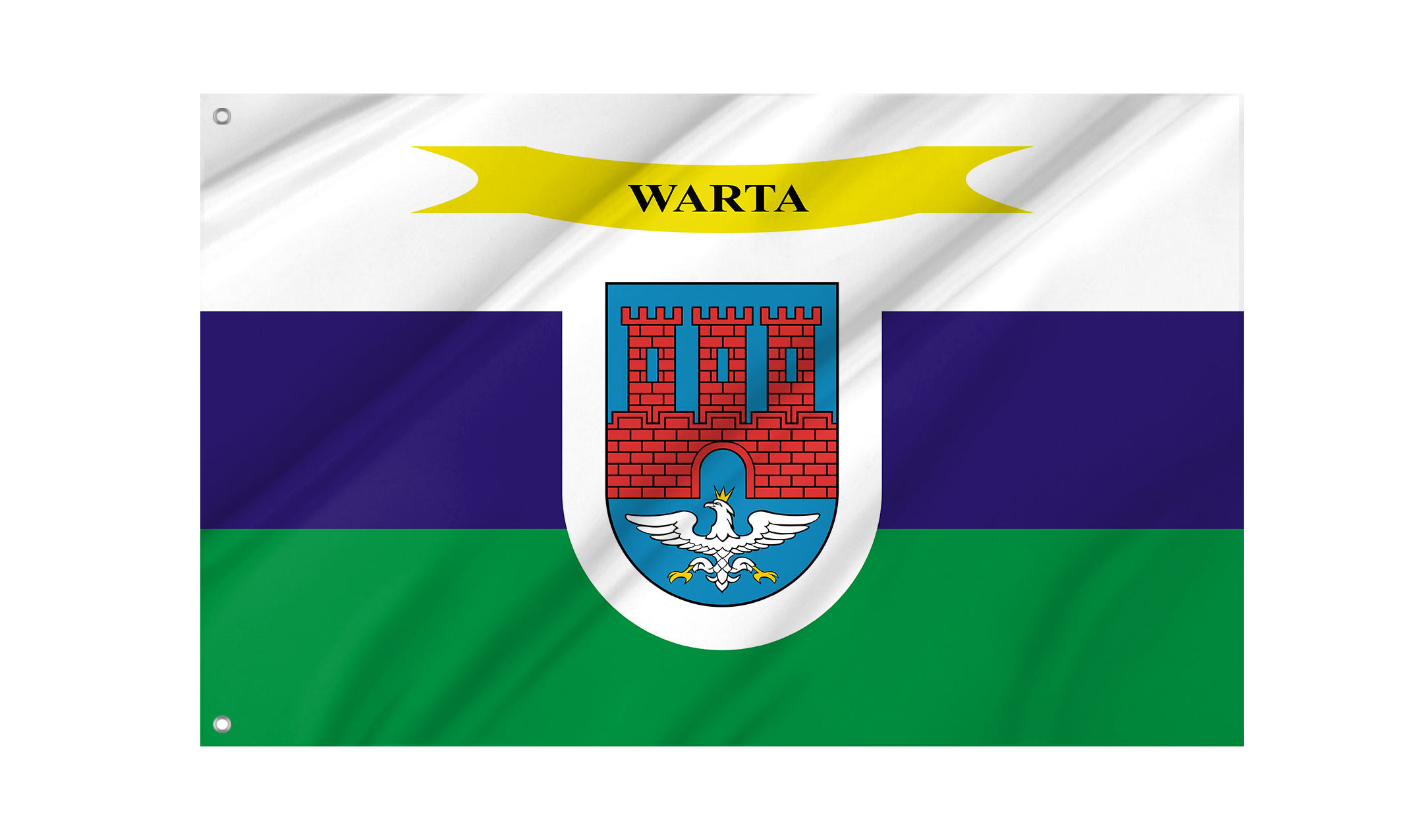 Warta Flag for Indoor & Outdoor Use