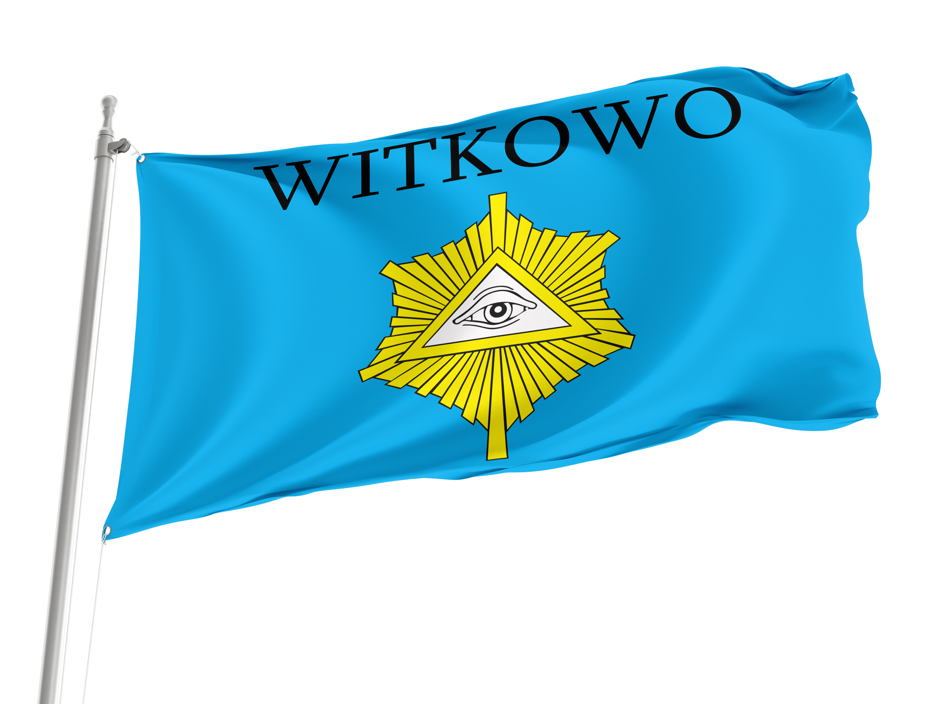 Witkowo Flag for Indoor & Outdoor Use