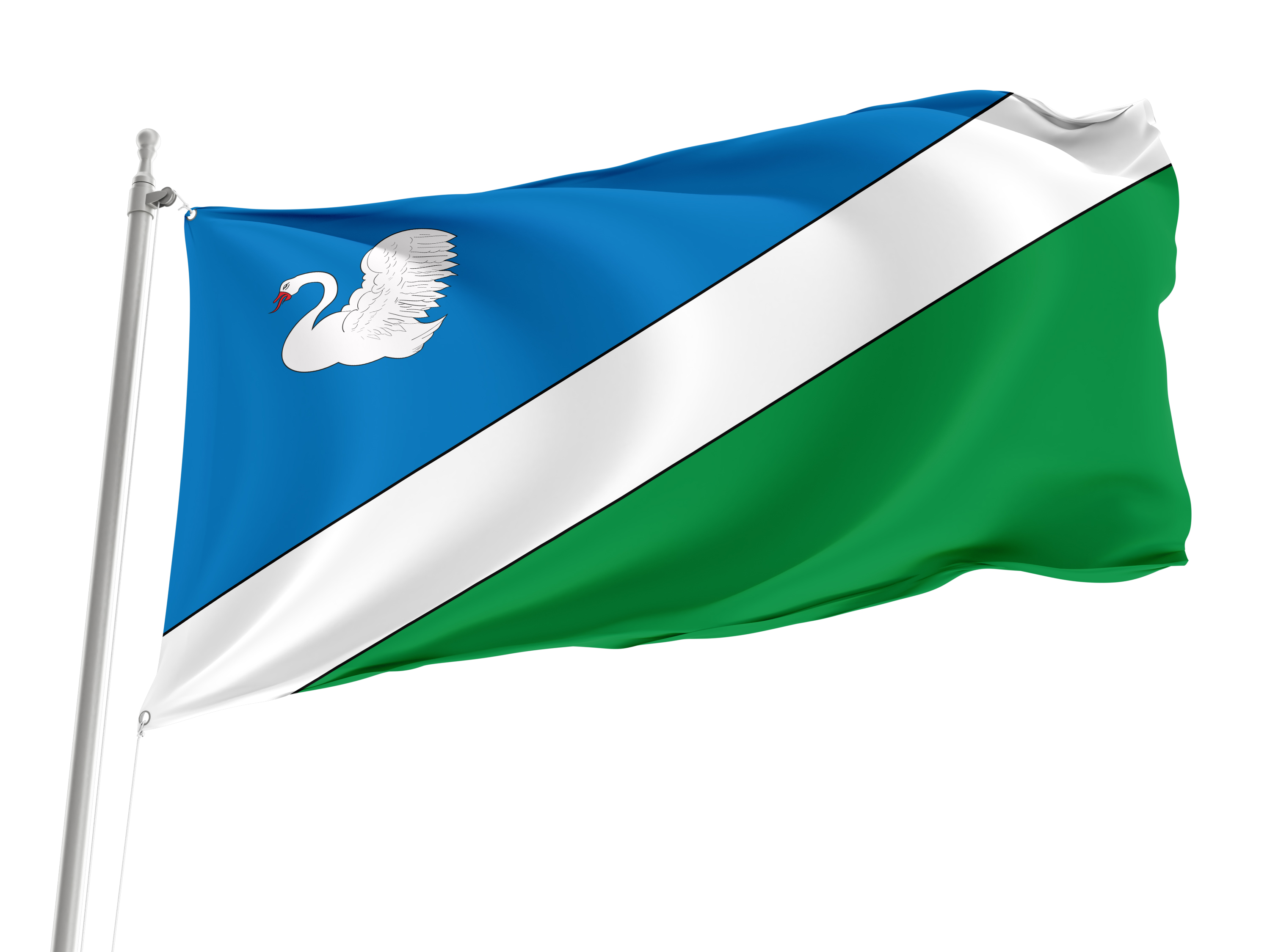 Wysokie Mazowieckie Flag for Indoor & Outdoor Use