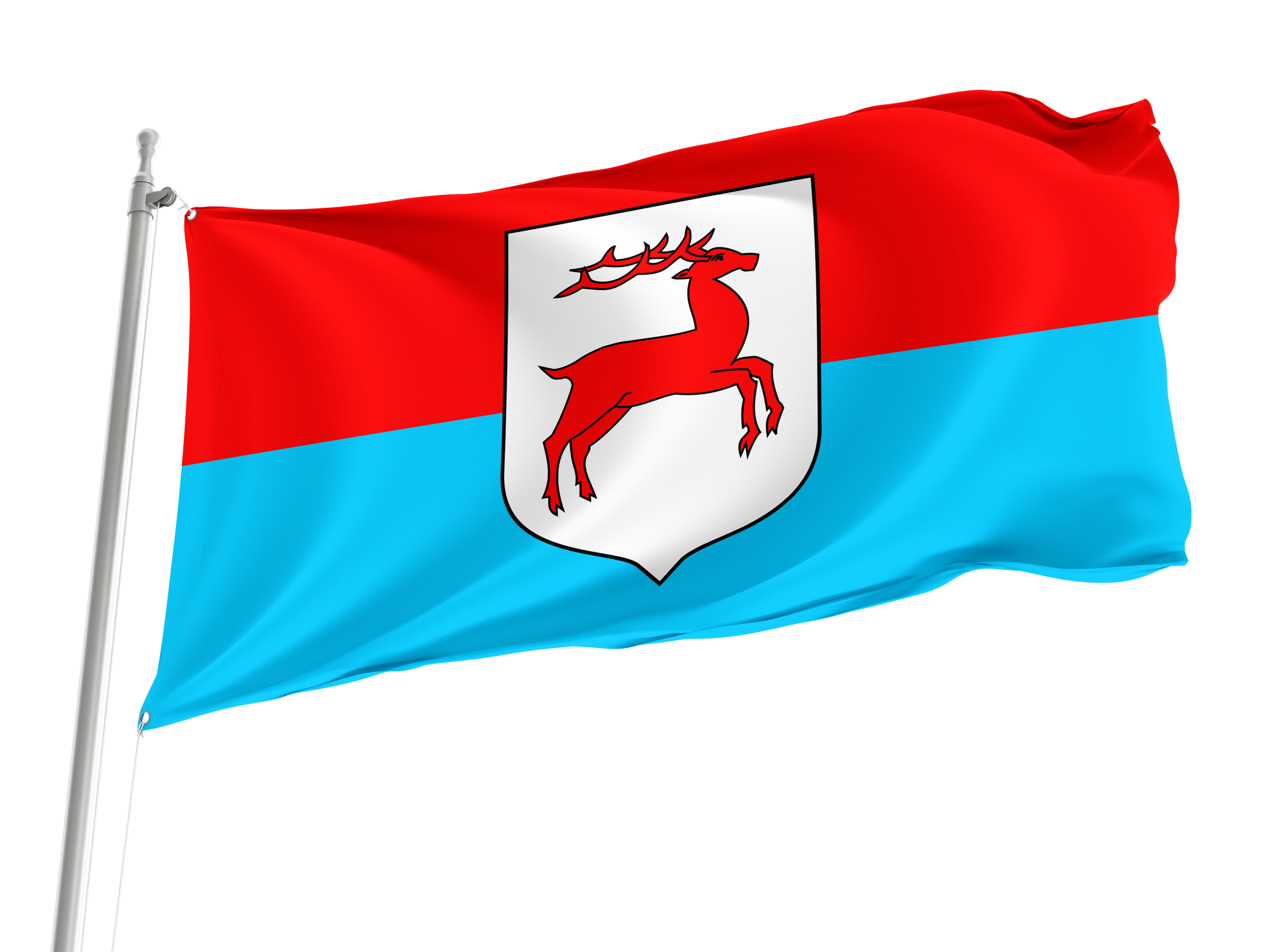Zabludow Flag for Indoor & Outdoor Use