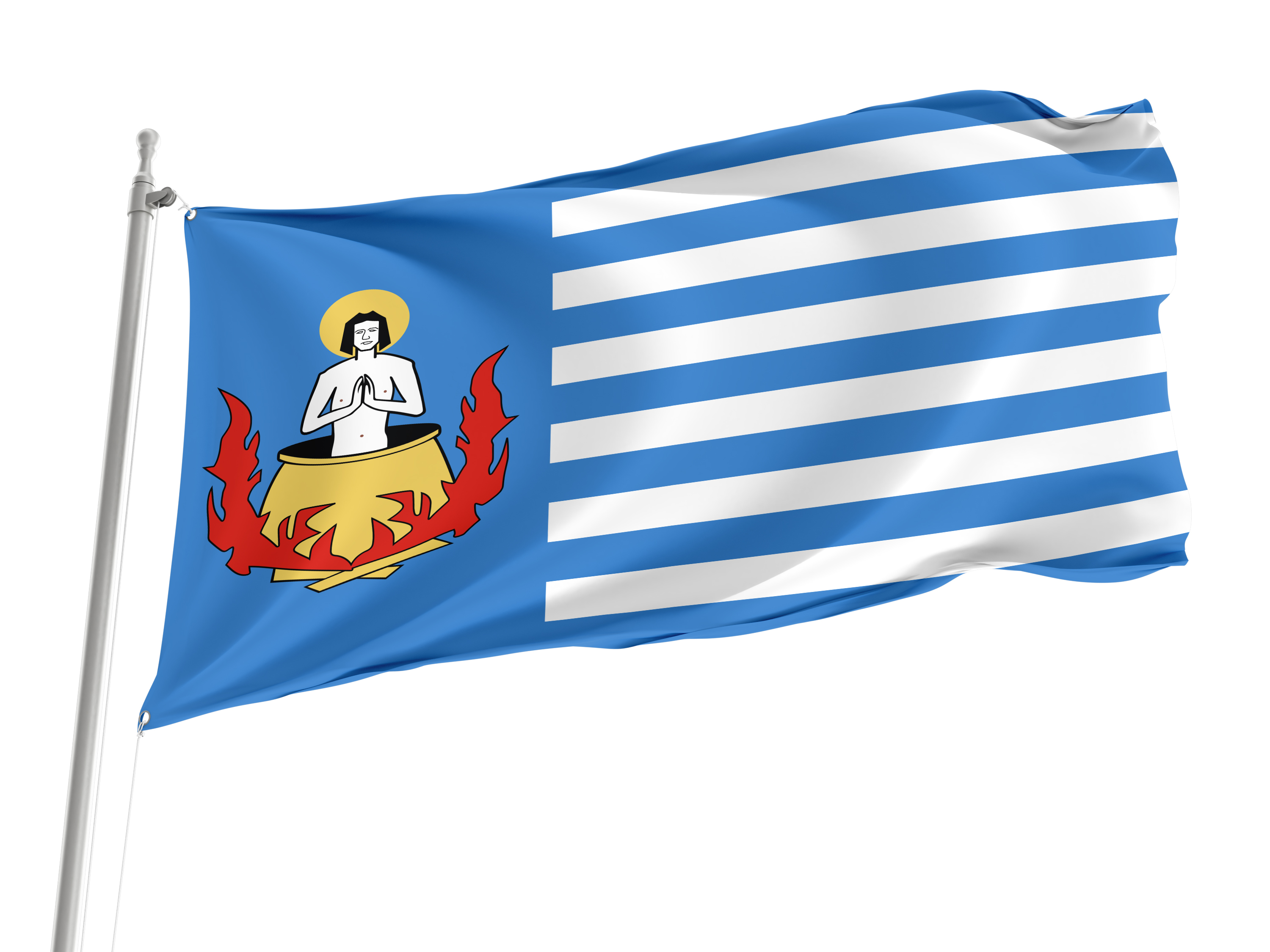 Zalewo Flag for Indoor & Outdoor Use