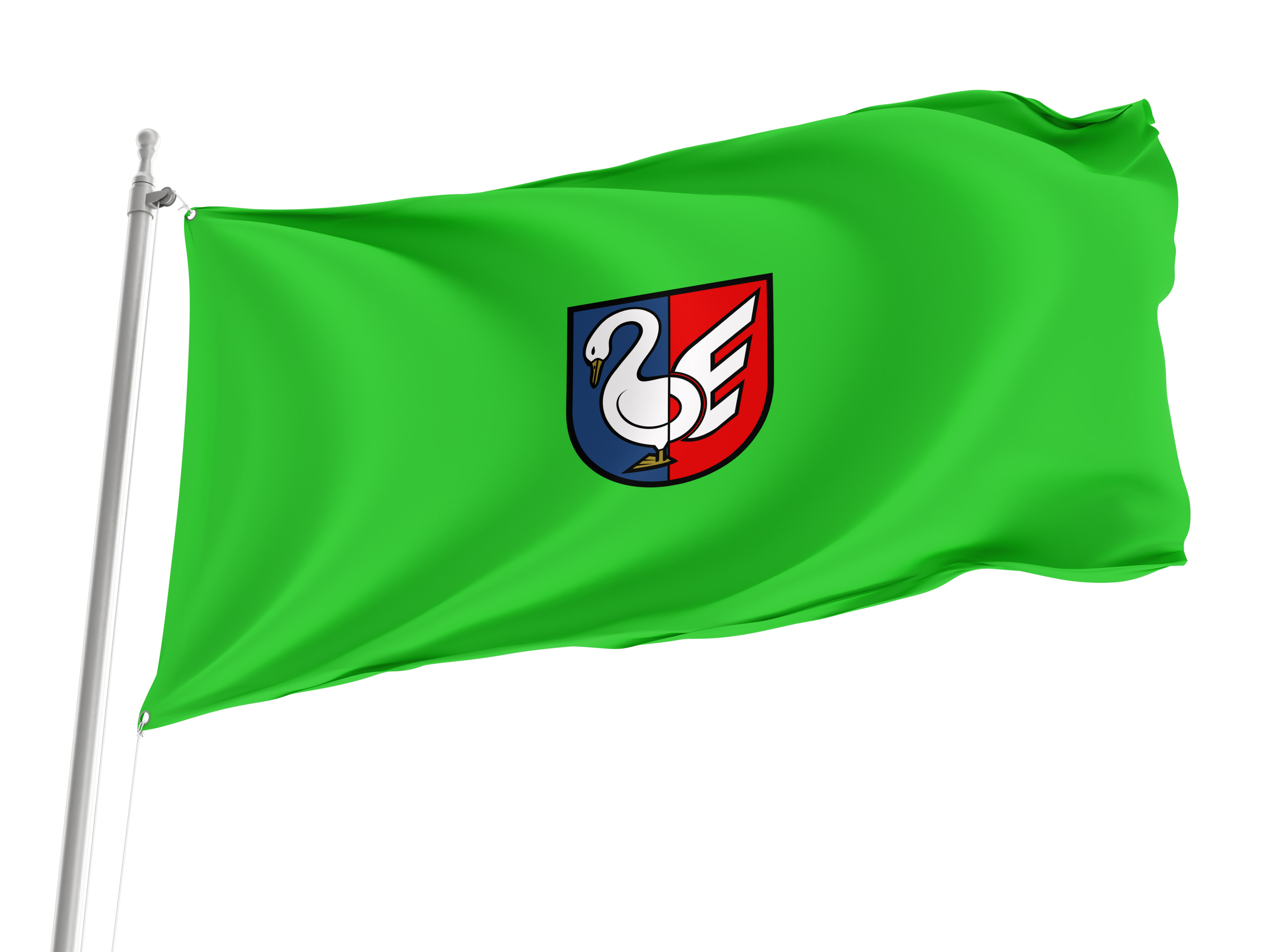 Zbаszynek Flag for Indoor & Outdoor Use