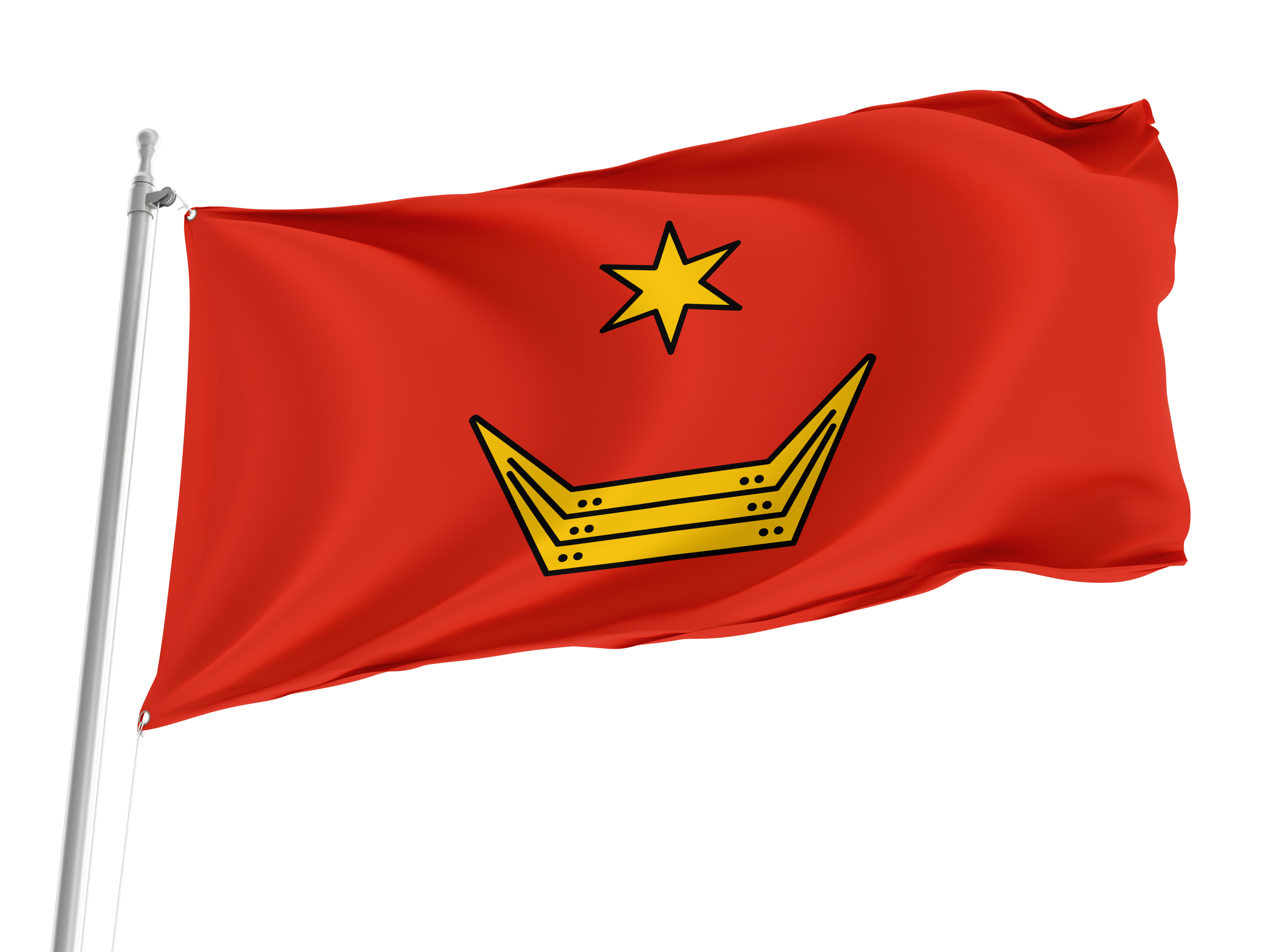 Zerkow Flag for Indoor & Outdoor Use