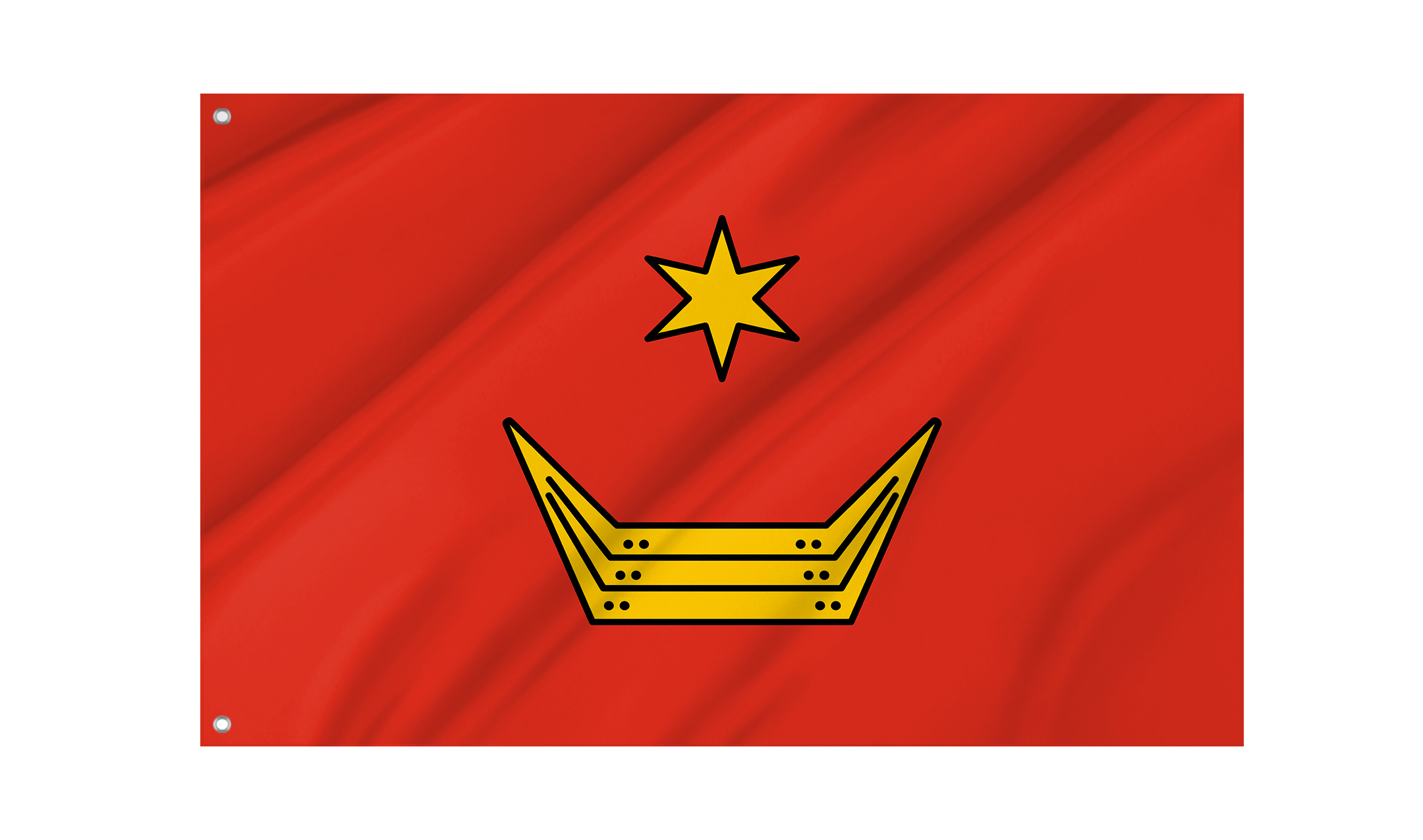 Zerkow Flag for Indoor & Outdoor Use