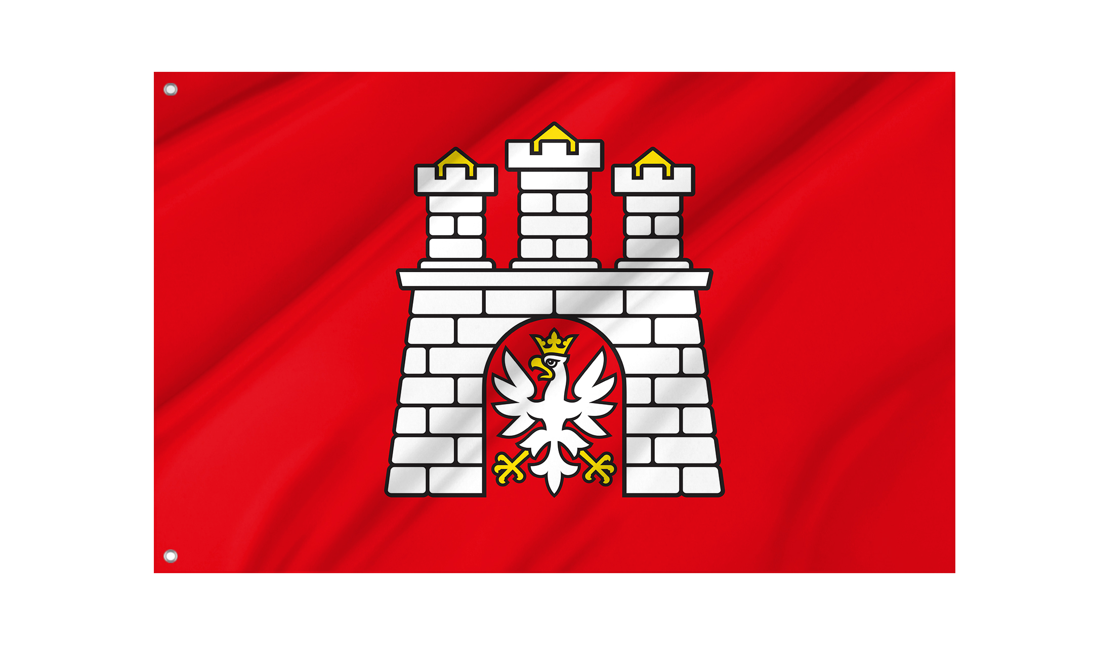 Zgierz Flag for Indoor & Outdoor Use