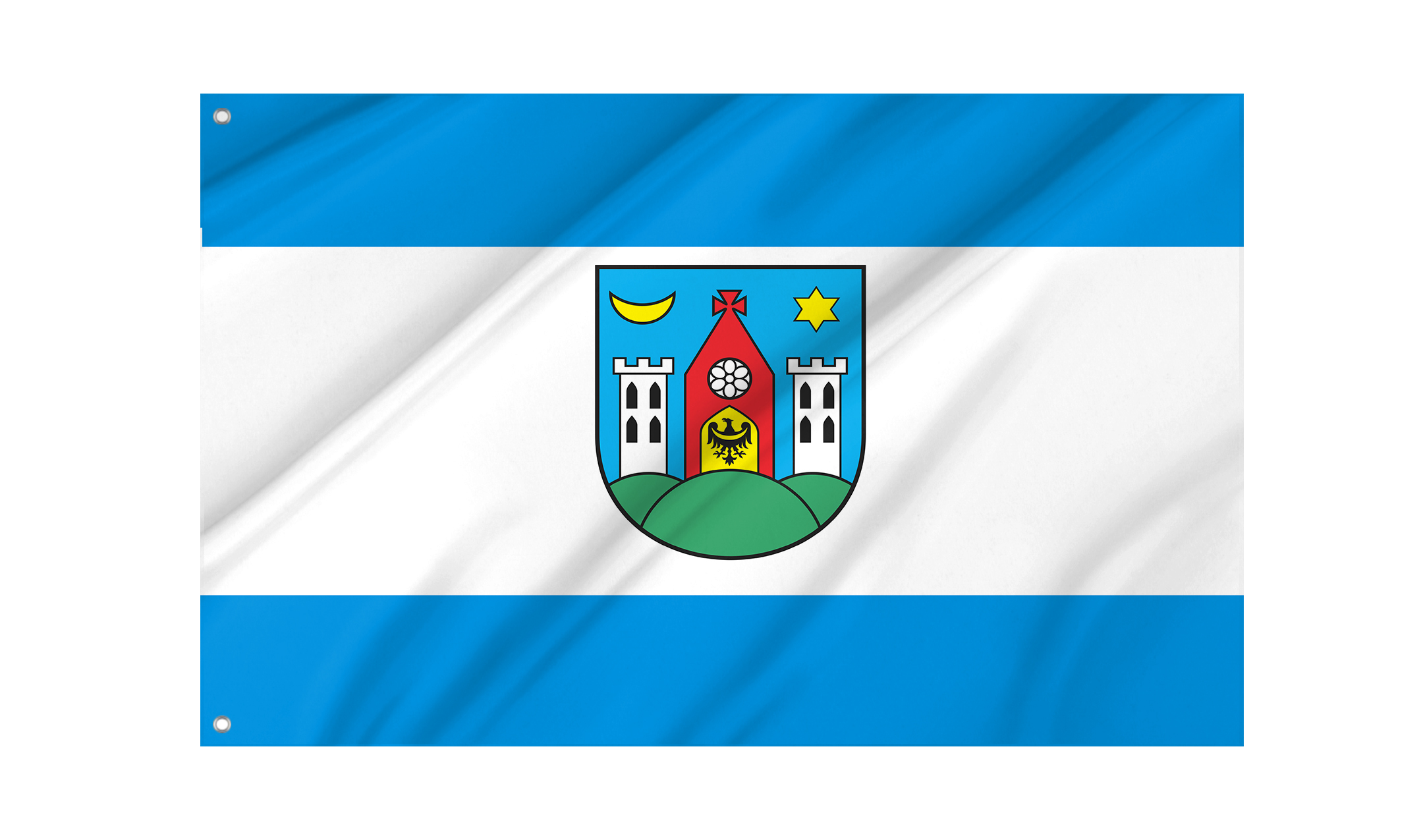 Ziebice Flag for Indoor & Outdoor Use